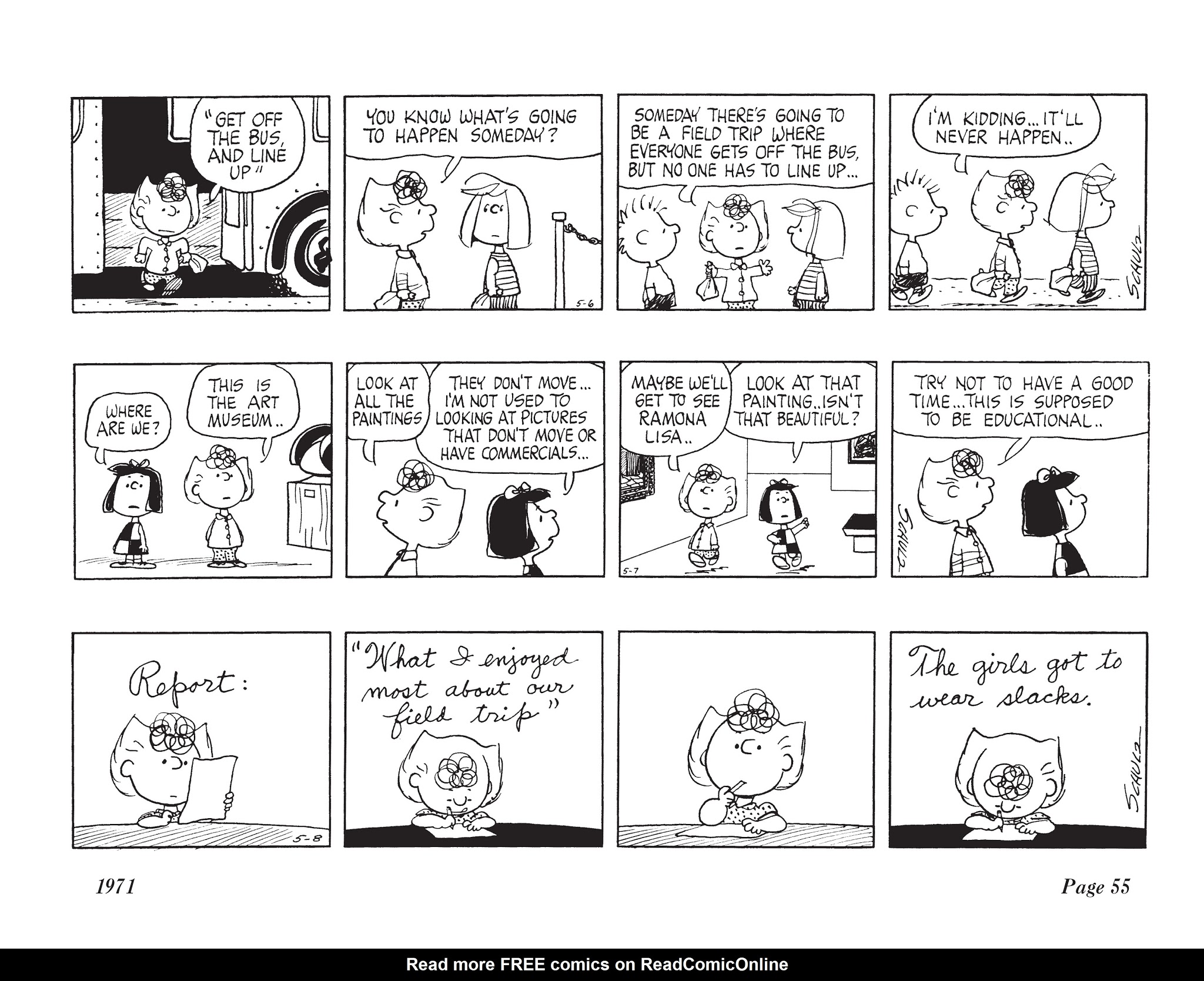 Read online The Complete Peanuts comic -  Issue # TPB 11 - 70