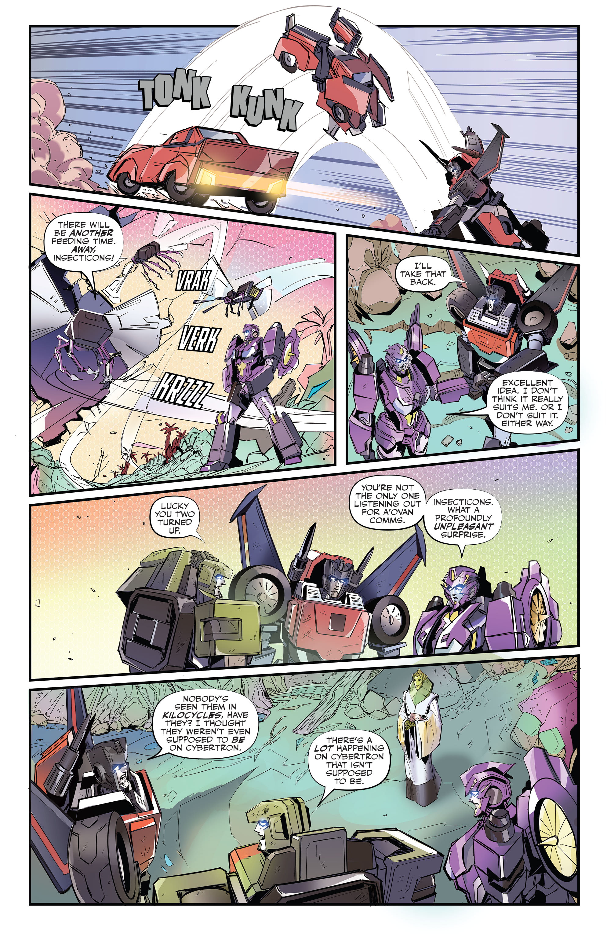 Read online Transformers: Escape comic -  Issue #1 - 12