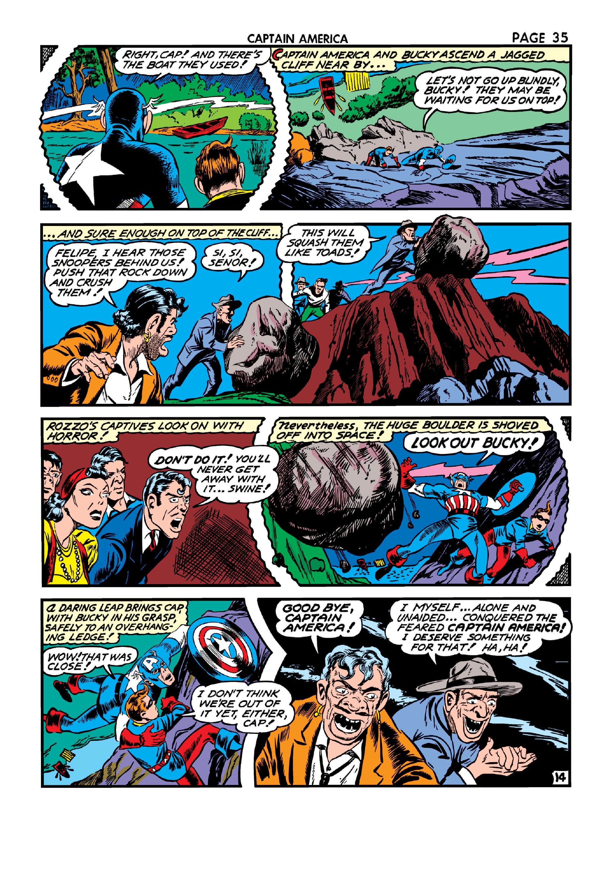 Read online Marvel Masterworks: Golden Age Captain America comic -  Issue # TPB 3 (Part 3) - 42