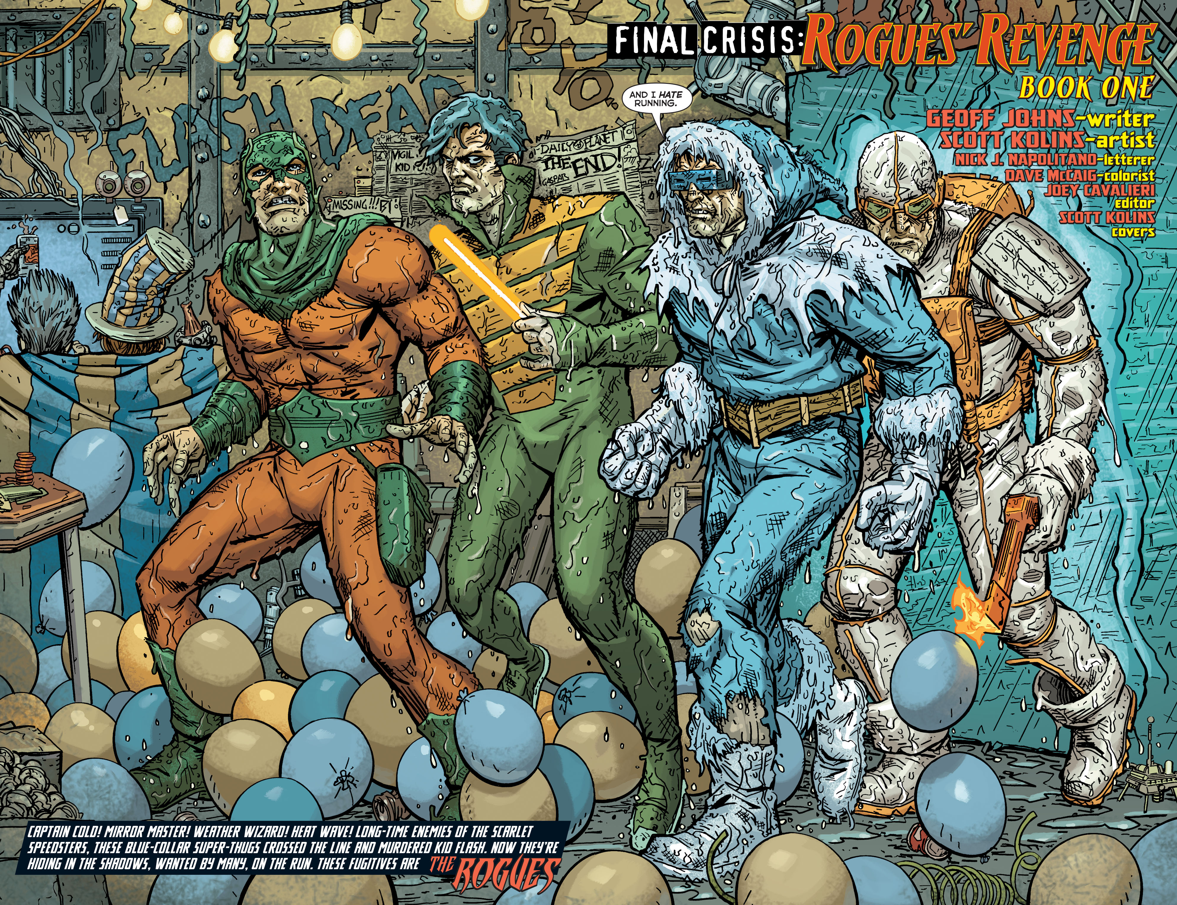 Read online Final Crisis: Rogues' Revenge comic -  Issue #1 - 5