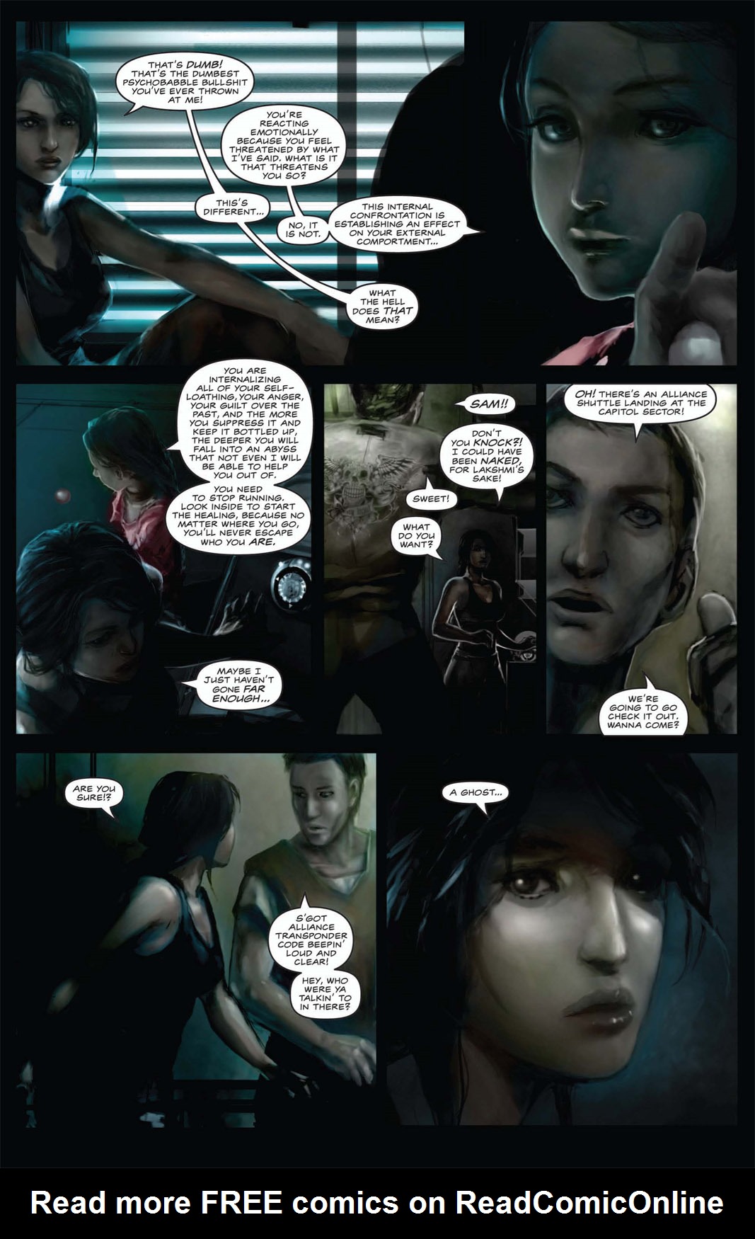 Read online Shrapnel: Aristeia Rising comic -  Issue #1 - 27