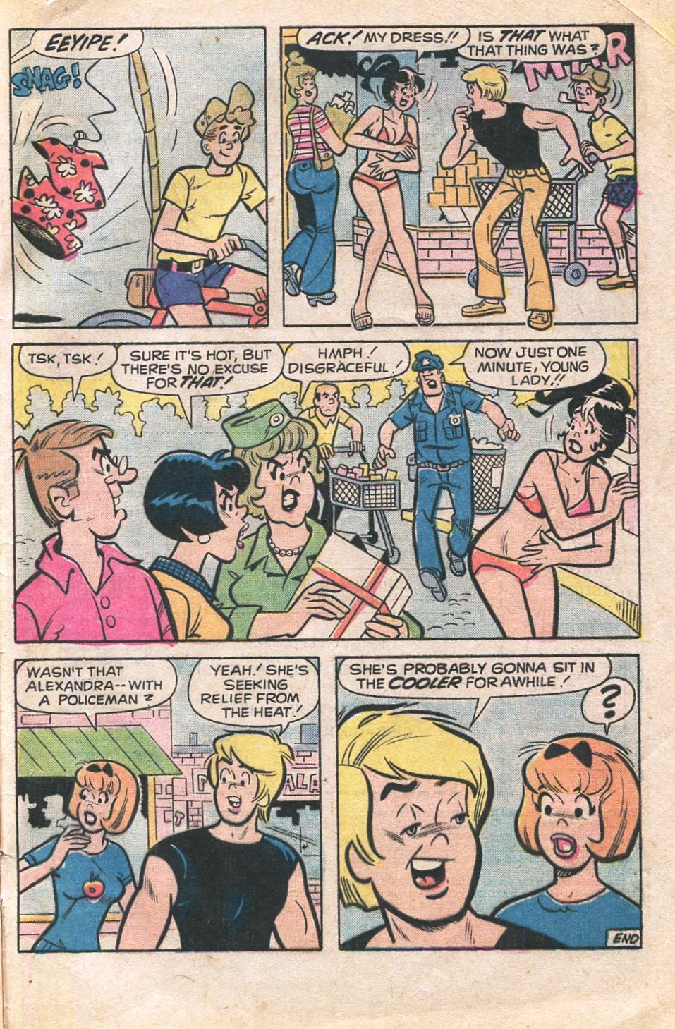 Read online Archie's TV Laugh-Out comic -  Issue #35 - 33