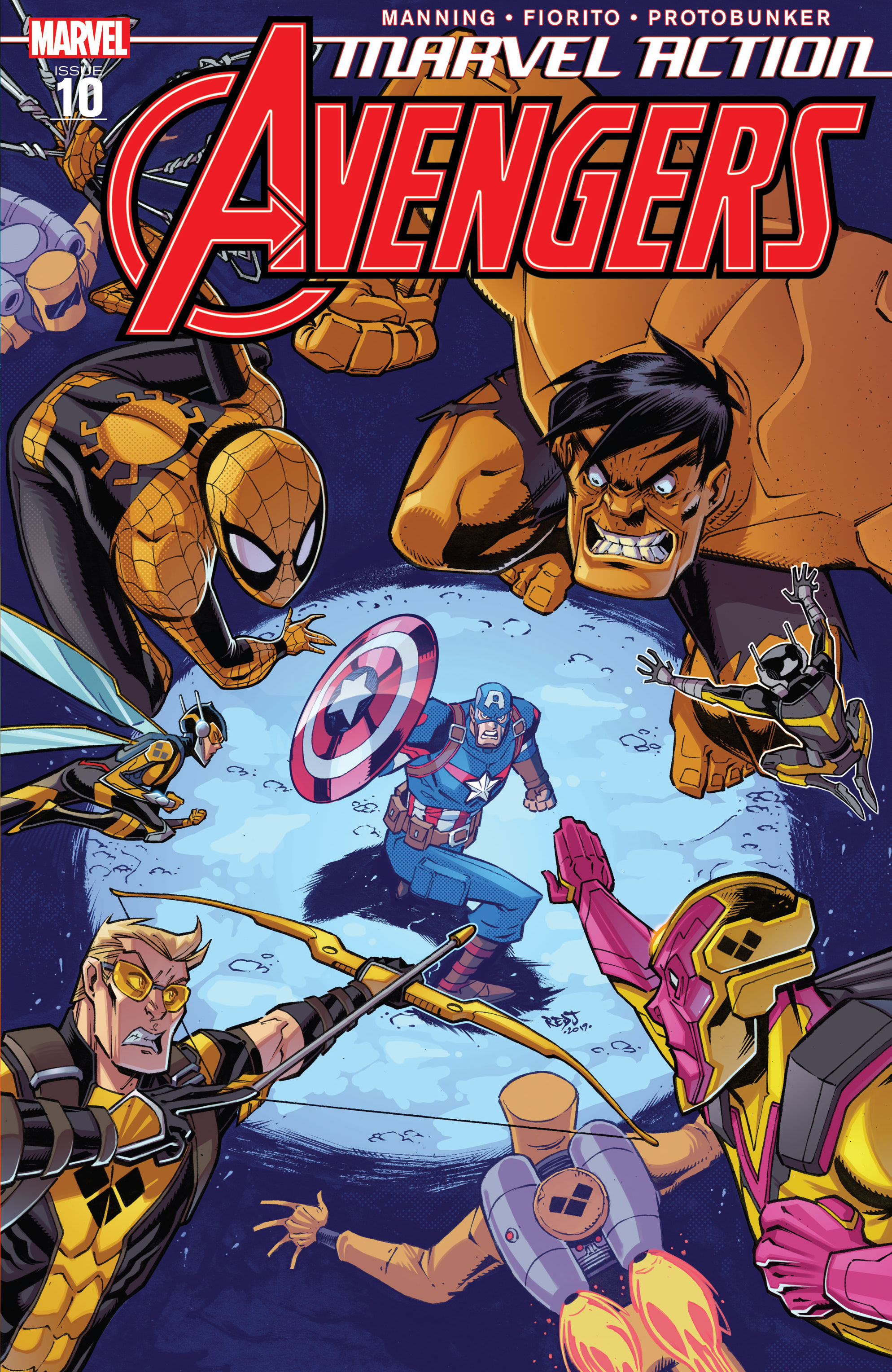 Read online Marvel Action: Avengers comic -  Issue #10 - 1