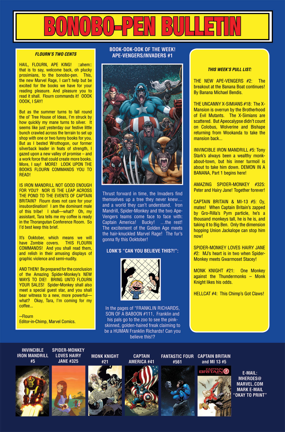 Read online Marvel Apes comic -  Issue #3 - 28