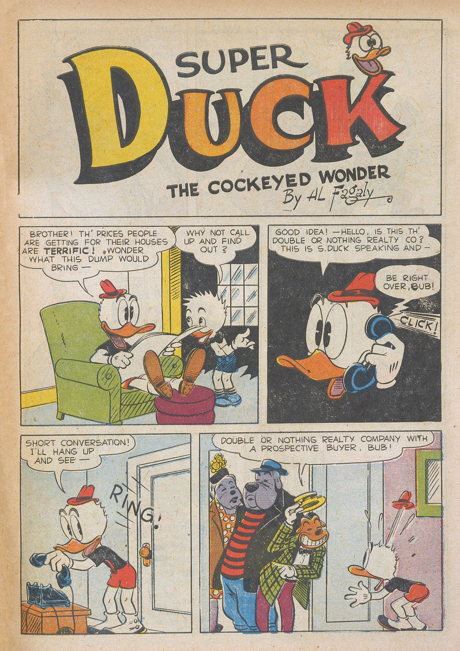 Read online Super Duck Comics comic -  Issue #18 - 41