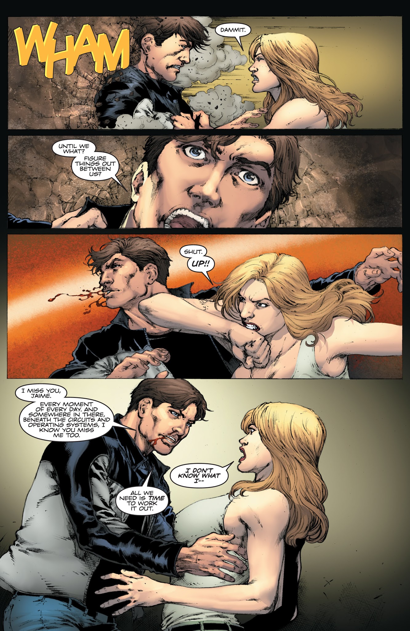 Read online The Bionic Man vs. The Bionic Woman comic -  Issue # TPB - 61