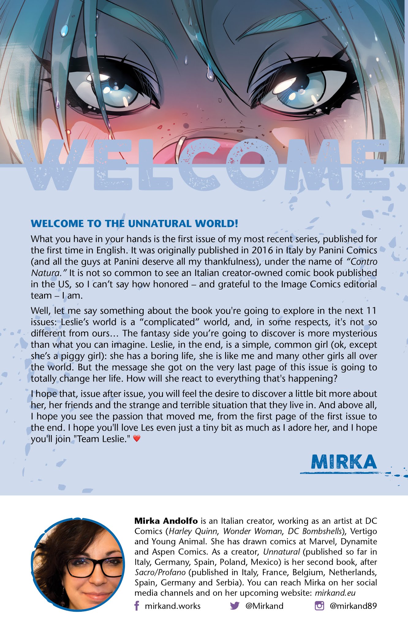 Read online Unnatural comic -  Issue #1 - 24