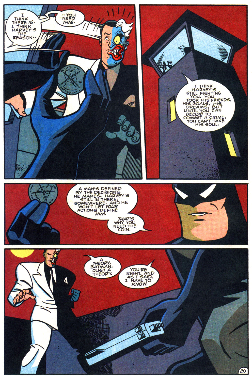 Read online The Batman Adventures comic -  Issue #22 - 21