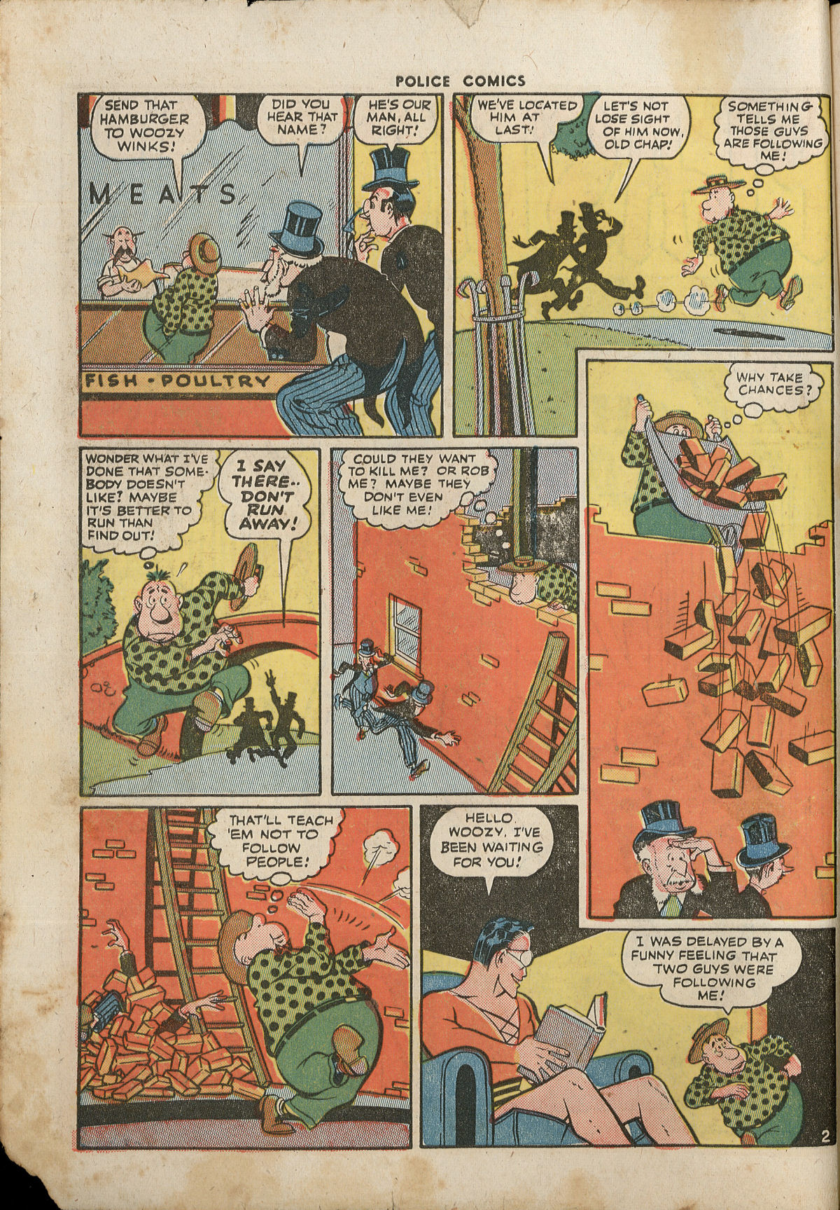 Read online Police Comics comic -  Issue #39 - 5