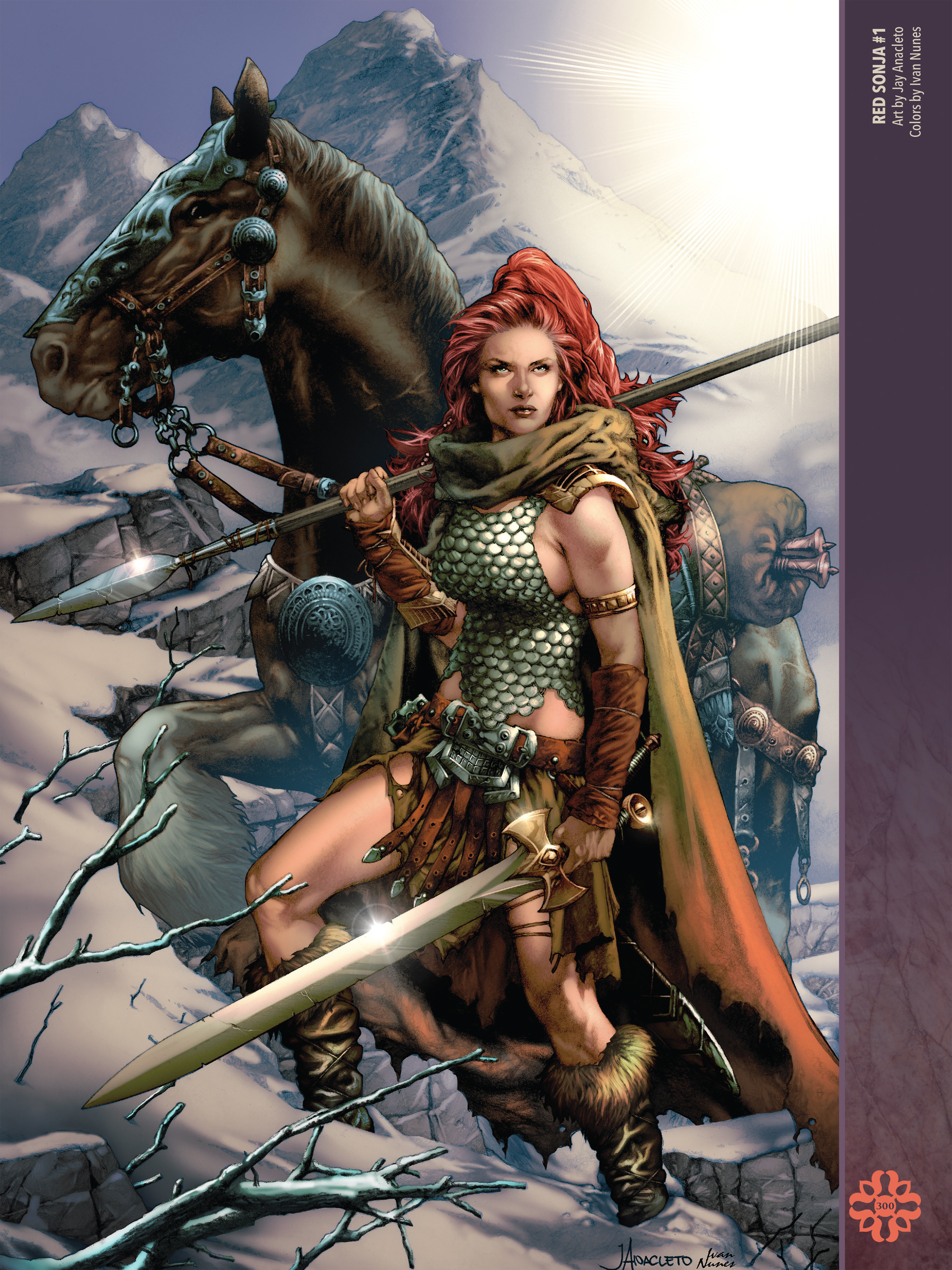 Read online The Art of Red Sonja comic -  Issue # TPB 2 (Part 4) - 1