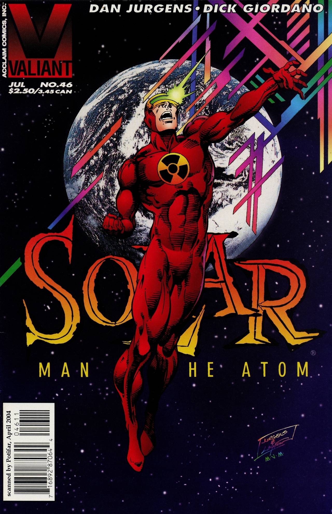 Read online Solar, Man of the Atom comic -  Issue #46 - 1