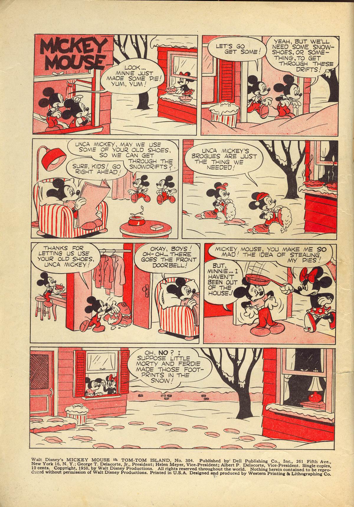 Read online Four Color Comics comic -  Issue #304 - 2