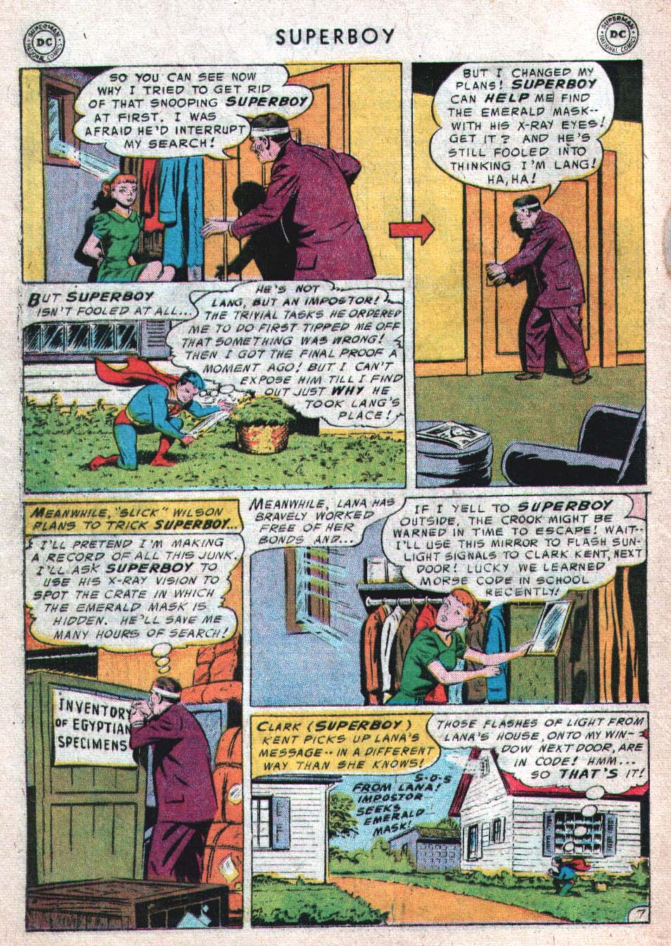 Read online Superboy (1949) comic -  Issue #46 - 16