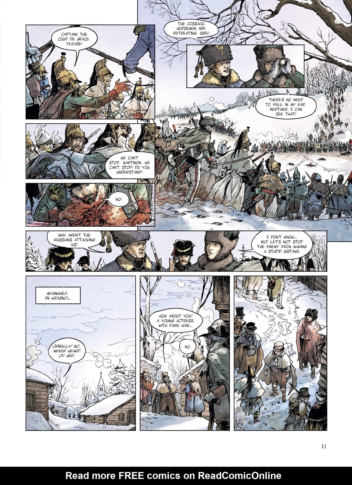 Read online Berezina comic -  Issue #3 - 13