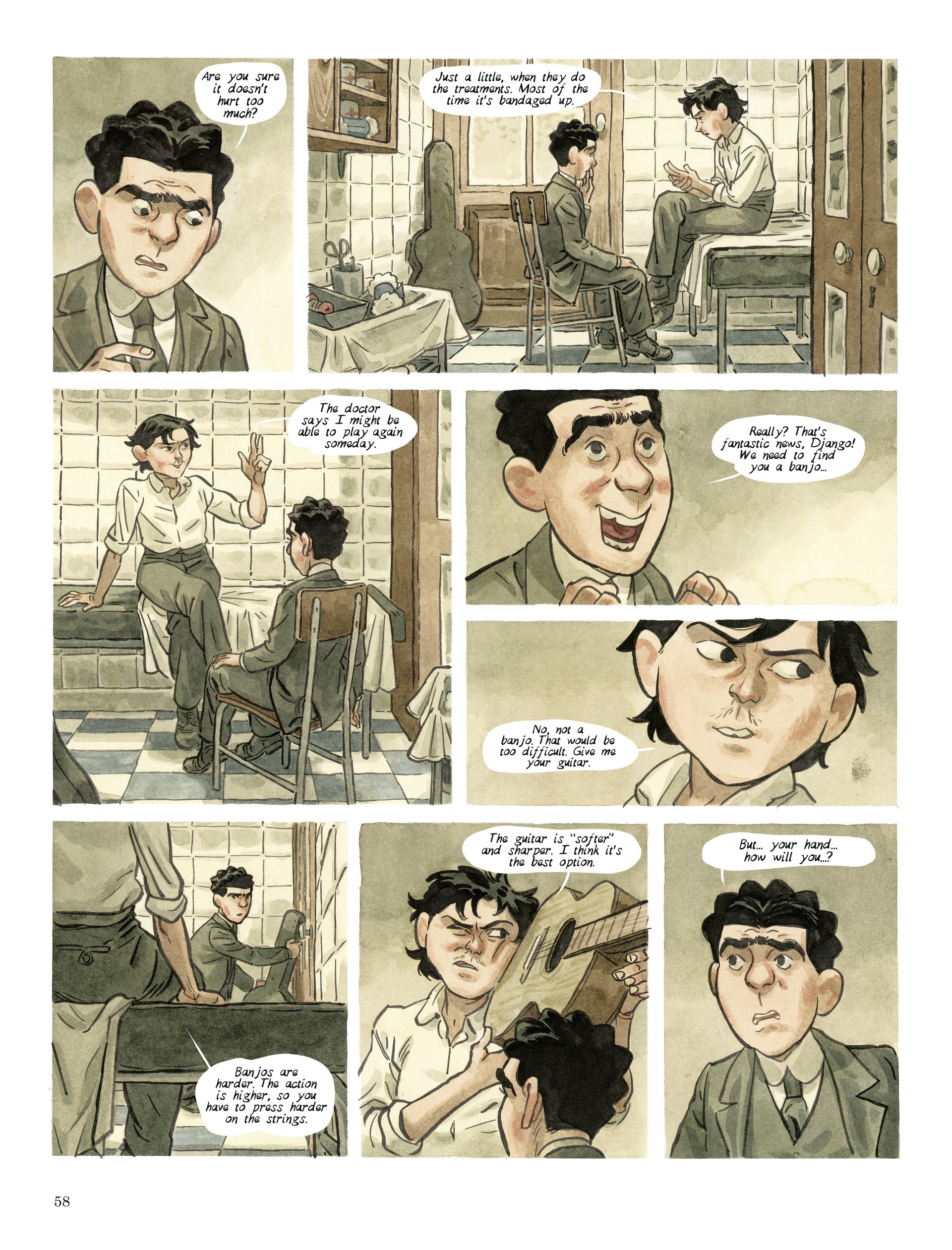 Read online Django: Hand On Fire comic -  Issue # TPB - 57