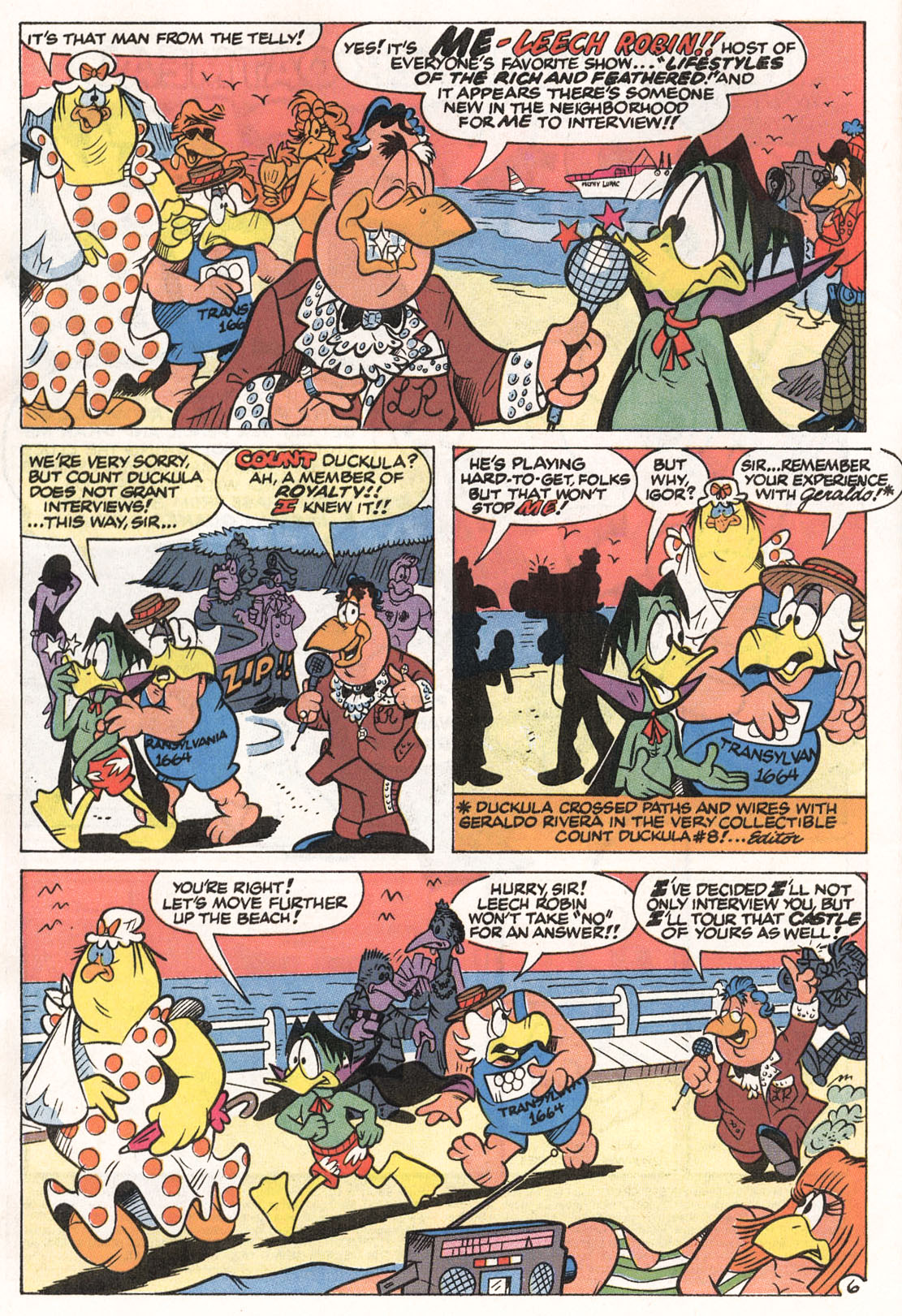 Read online Count Duckula comic -  Issue #12 - 10