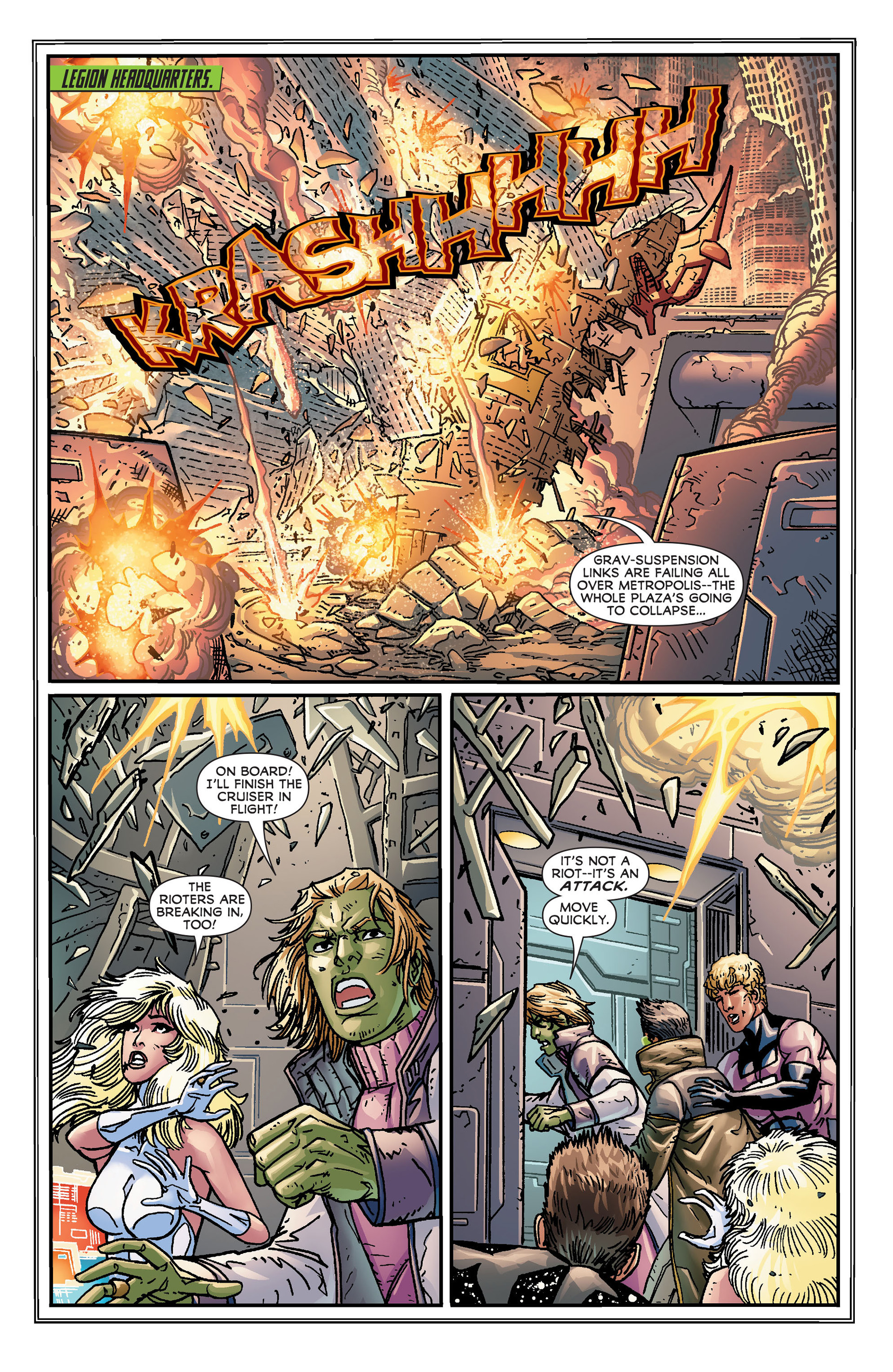 Legion of Super-Heroes (2011) Issue #18 #19 - English 17