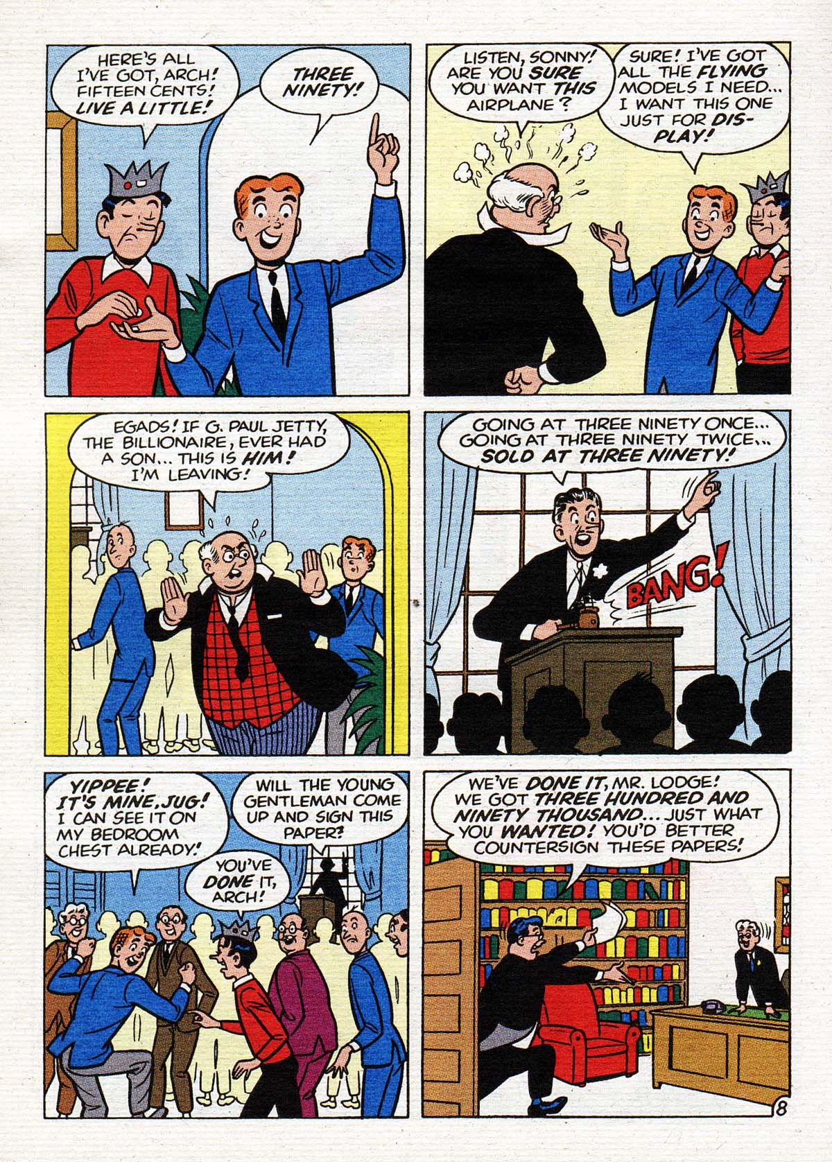 Read online Jughead's Double Digest Magazine comic -  Issue #93 - 170