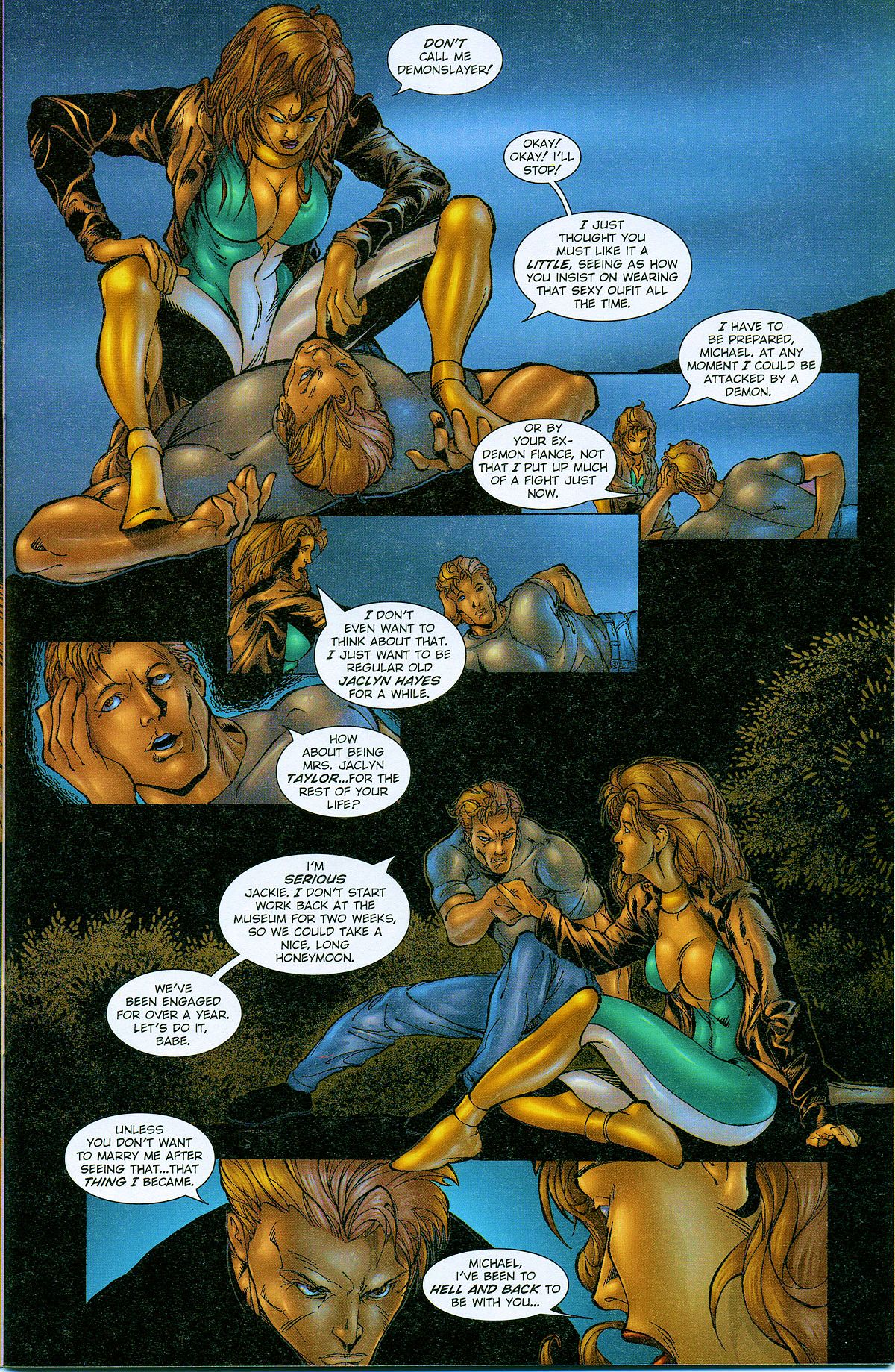 Read online Avengelyne / Demonslayer comic -  Issue #1 - 5