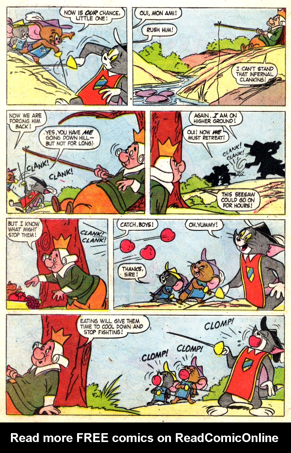 Read online M.G.M's The Mouse Musketeers comic -  Issue #18 - 24