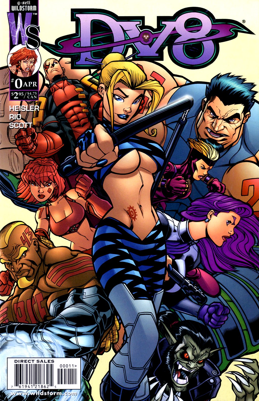 Read online DV8 comic -  Issue #0 - 1