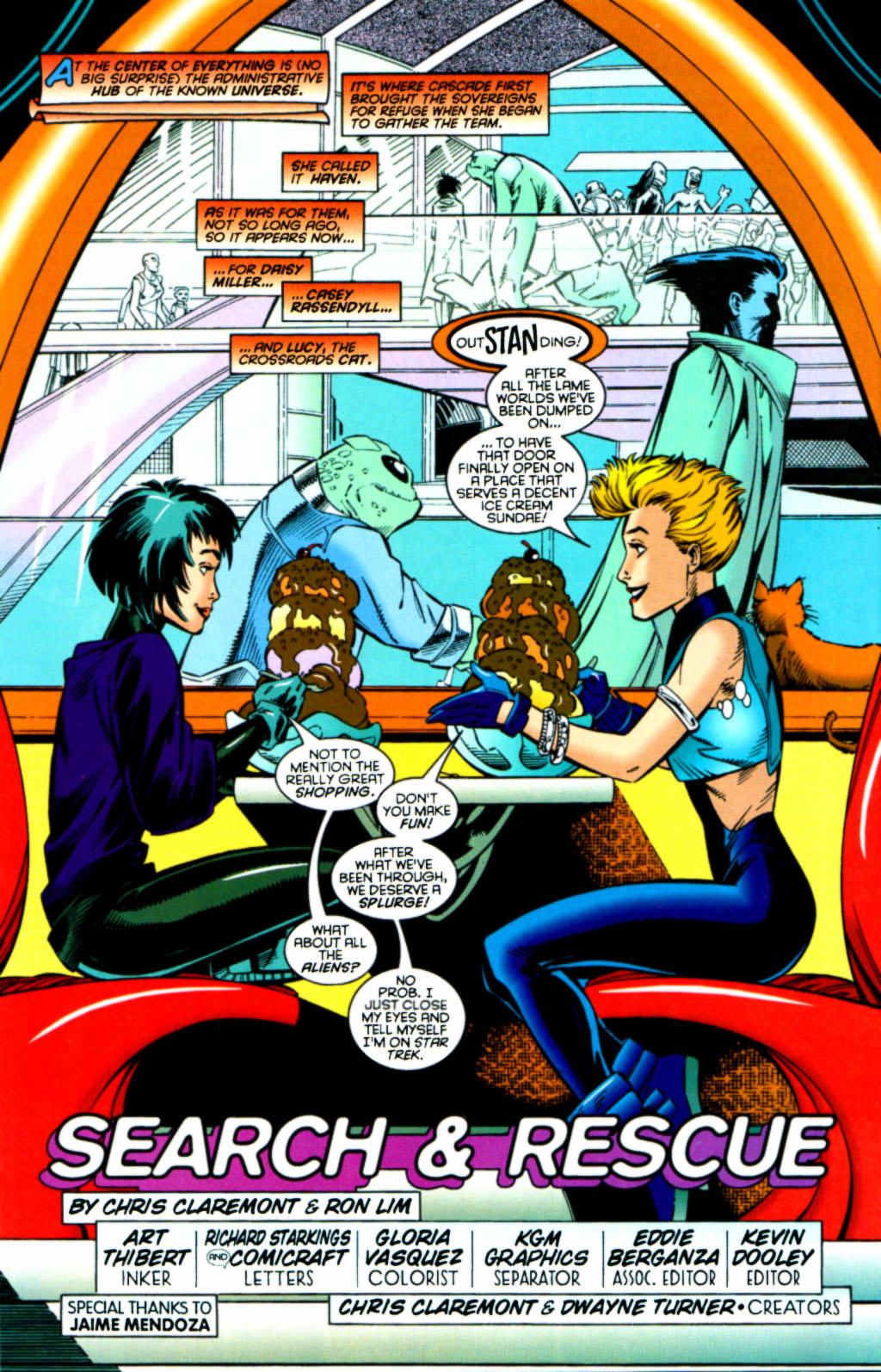 Read online Sovereign Seven comic -  Issue #14 - 8