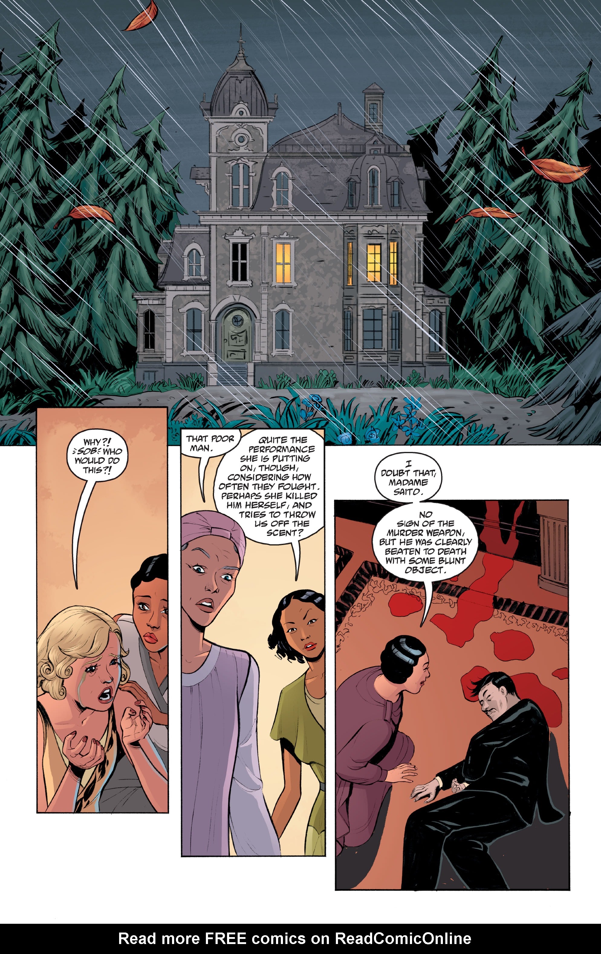 Read online The House of Lost Horizons: A Sarah Jewell Mystery comic -  Issue #3 - 3