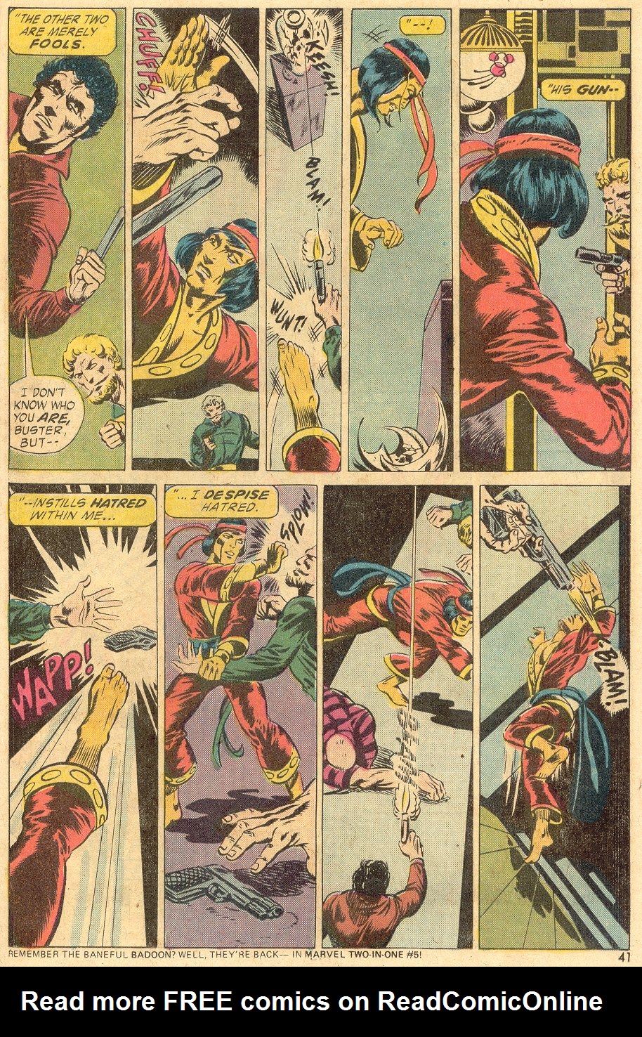 Read online Giant-Size Master of Kung Fu comic -  Issue #1 - 33