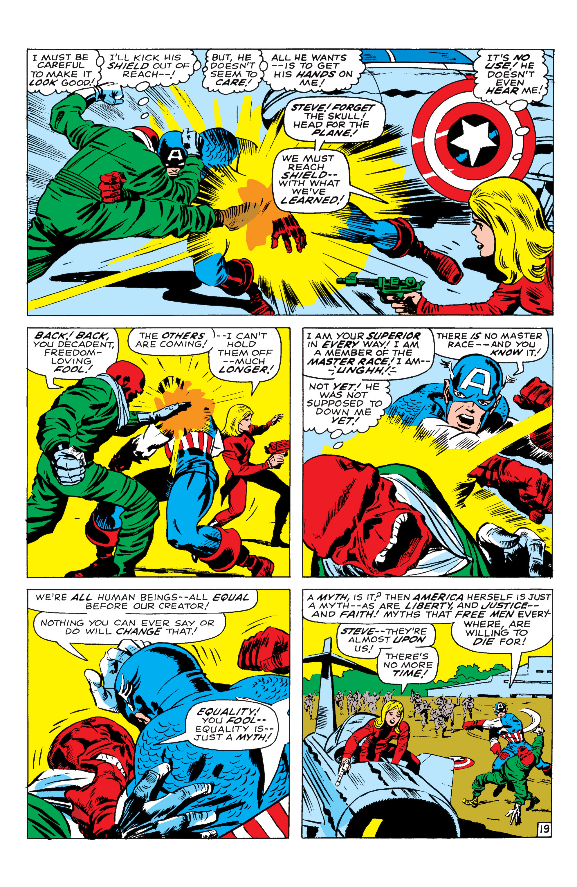 Read online Marvel Masterworks: Captain America comic -  Issue # TPB 3 (Part 1) - 67