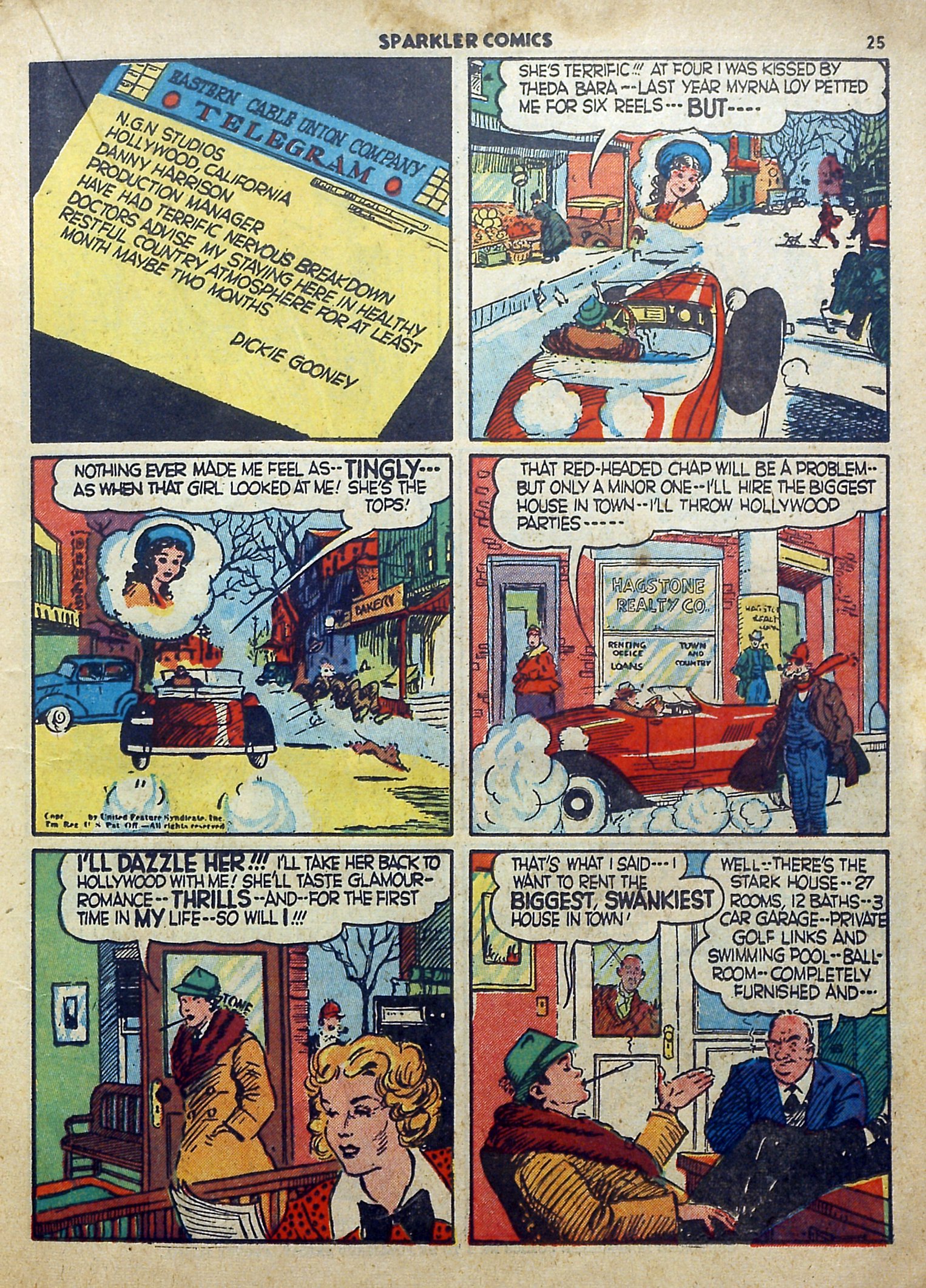 Read online Sparkler Comics comic -  Issue #2 - 21