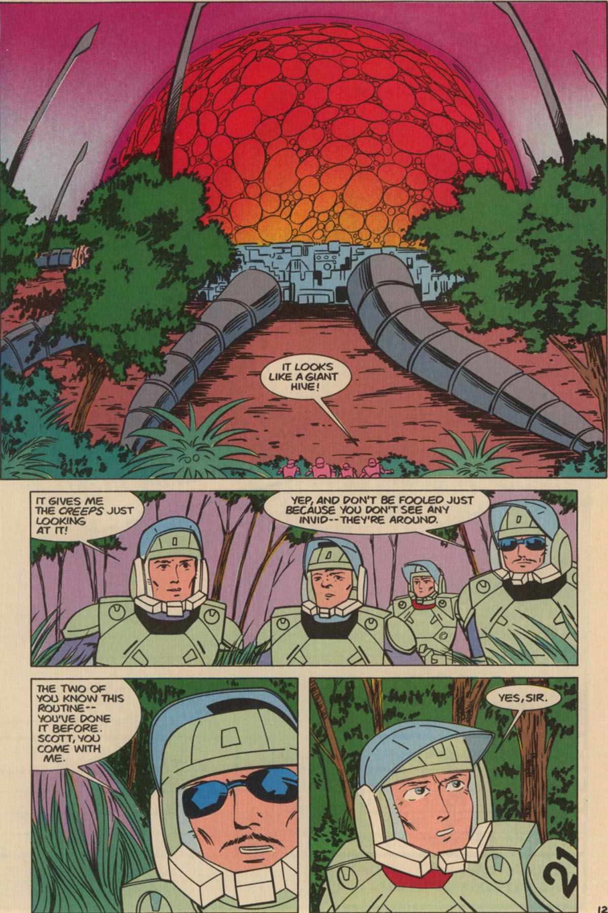 Read online Robotech The New Generation comic -  Issue #8 - 16