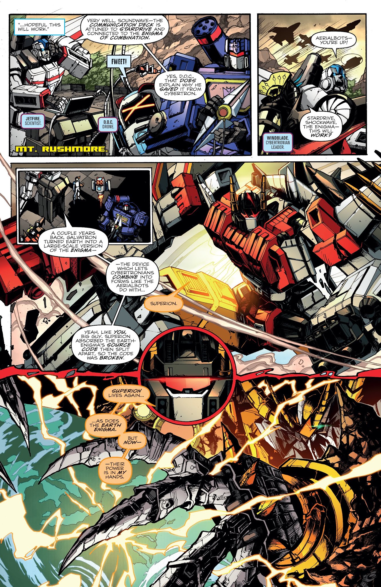 Read online Transformers: Unicron comic -  Issue #6 - 20