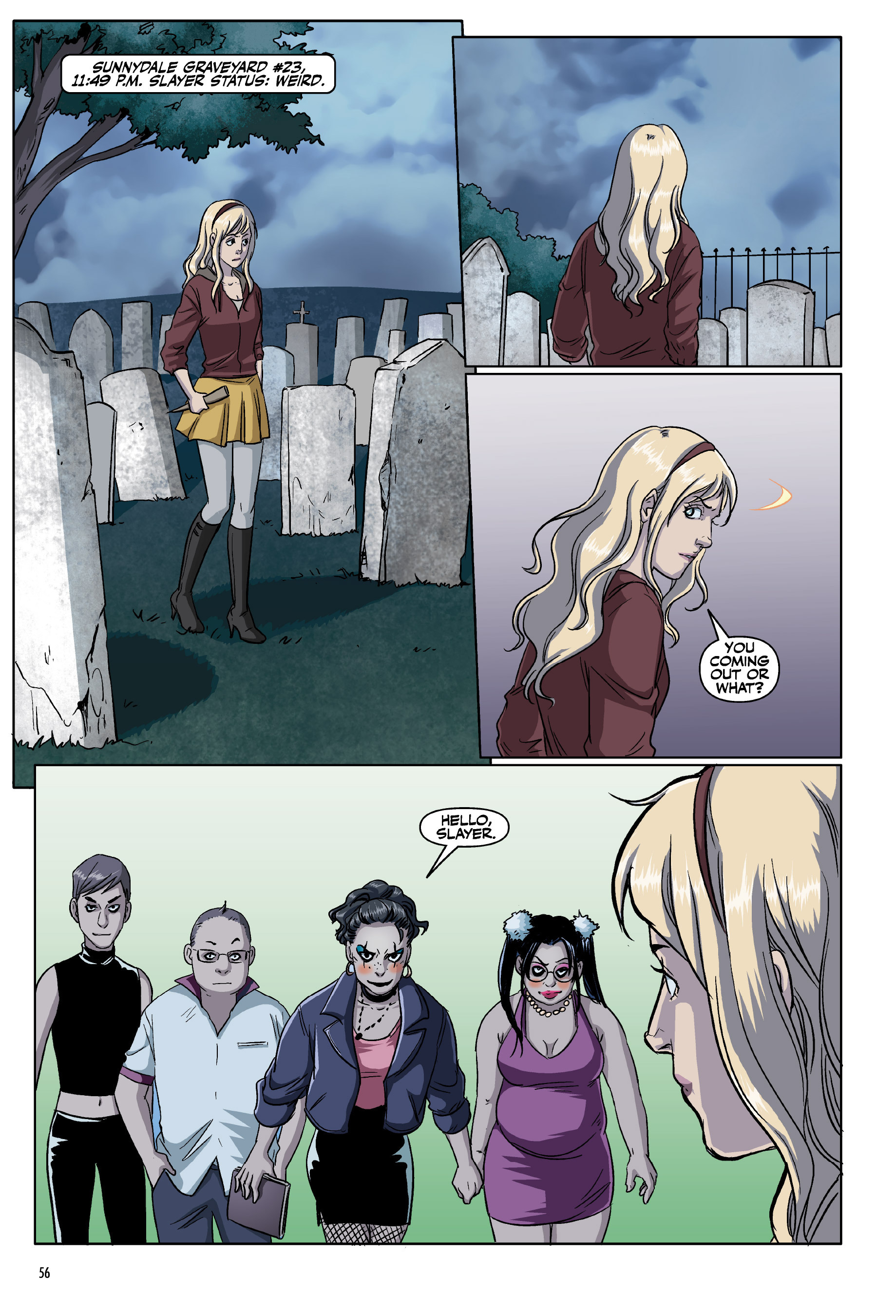 Read online Buffy: The High School Years - Freaks & Geeks comic -  Issue # Full - 57