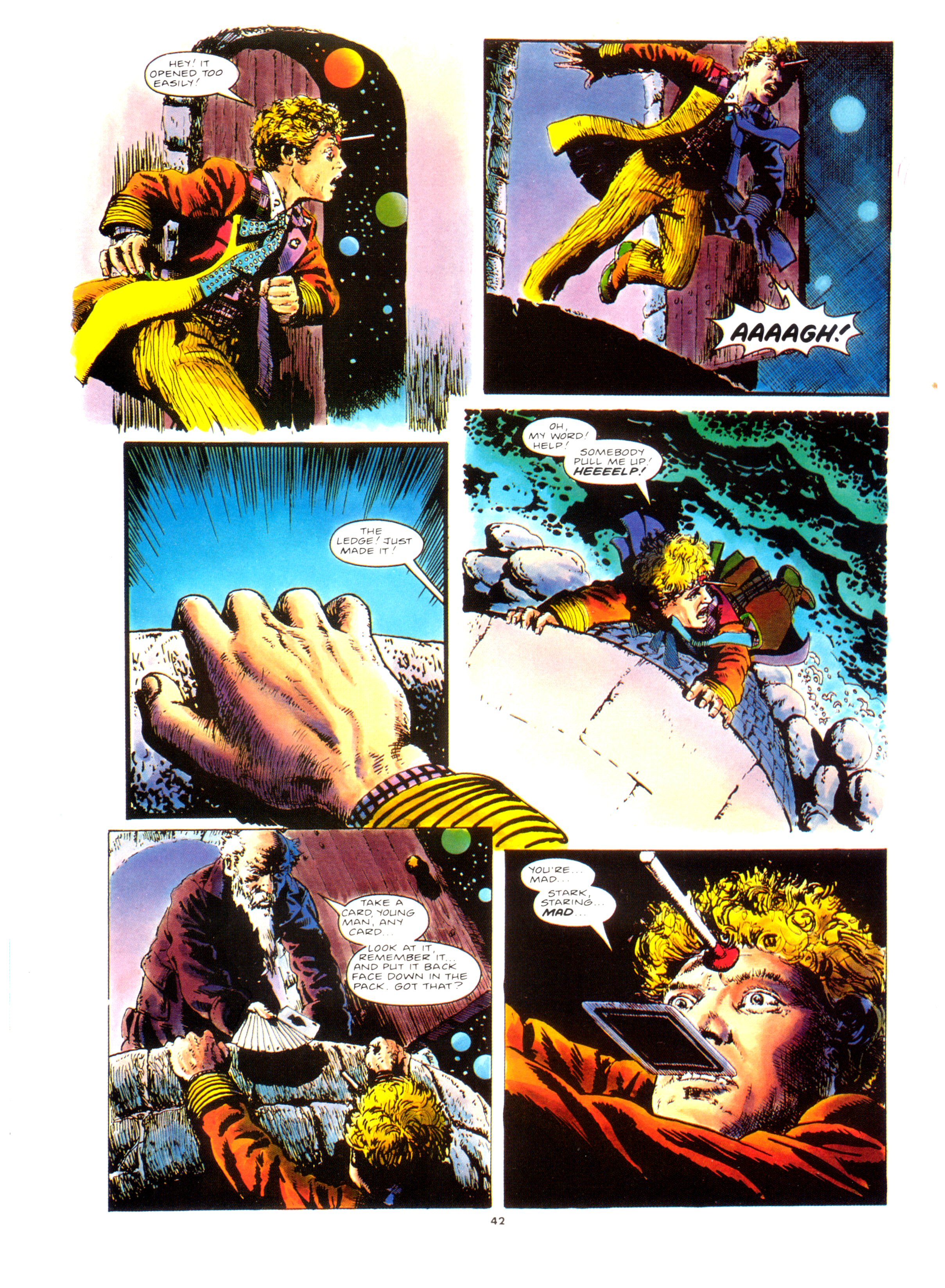 Read online Marvel Graphic Novel comic -  Issue #1 Doctor Who - Voyager - 25