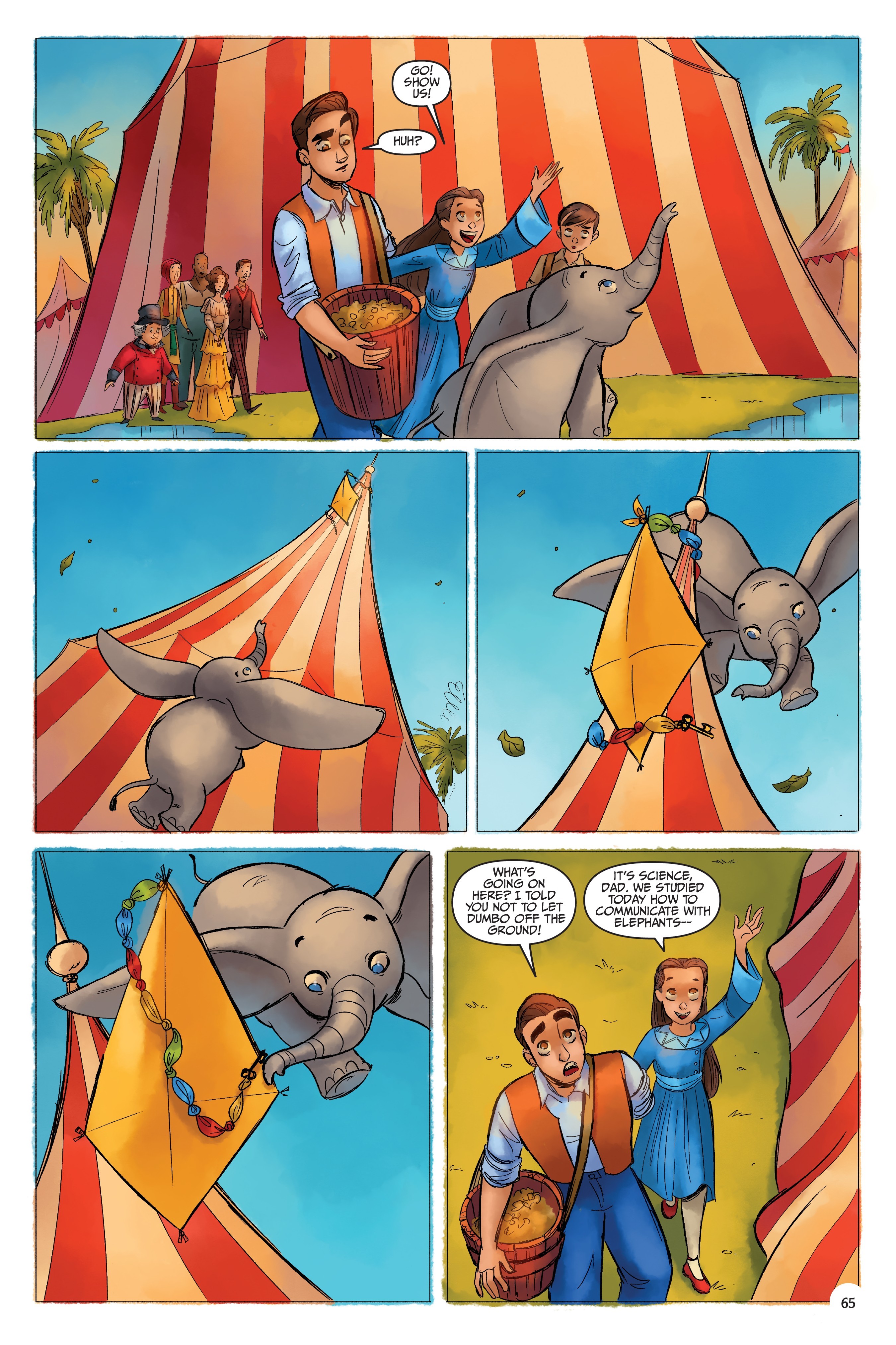 Read online Disney Dumbo: Friends in High Places comic -  Issue # Full - 66