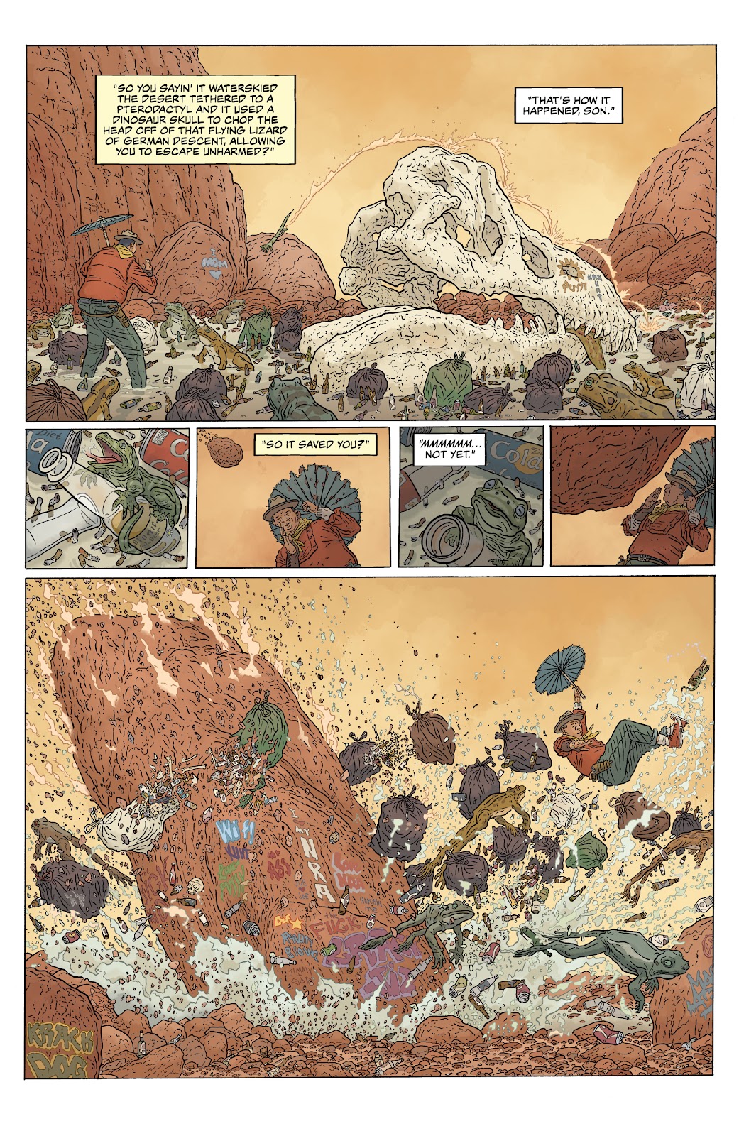 Shaolin Cowboy: Cruel to Be Kin issue 1 - Page 22