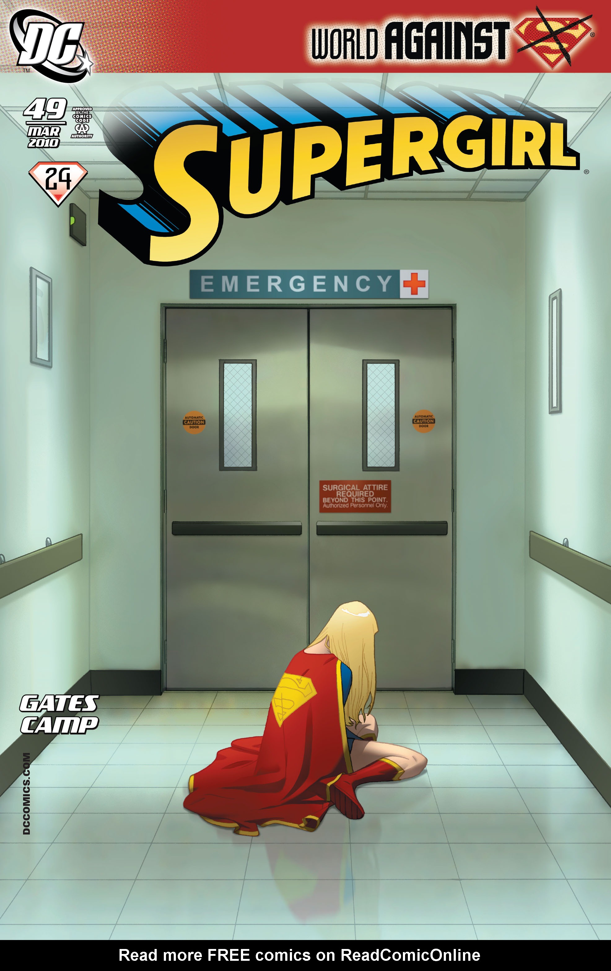 Read online Supergirl (2005) comic -  Issue #49 - 1