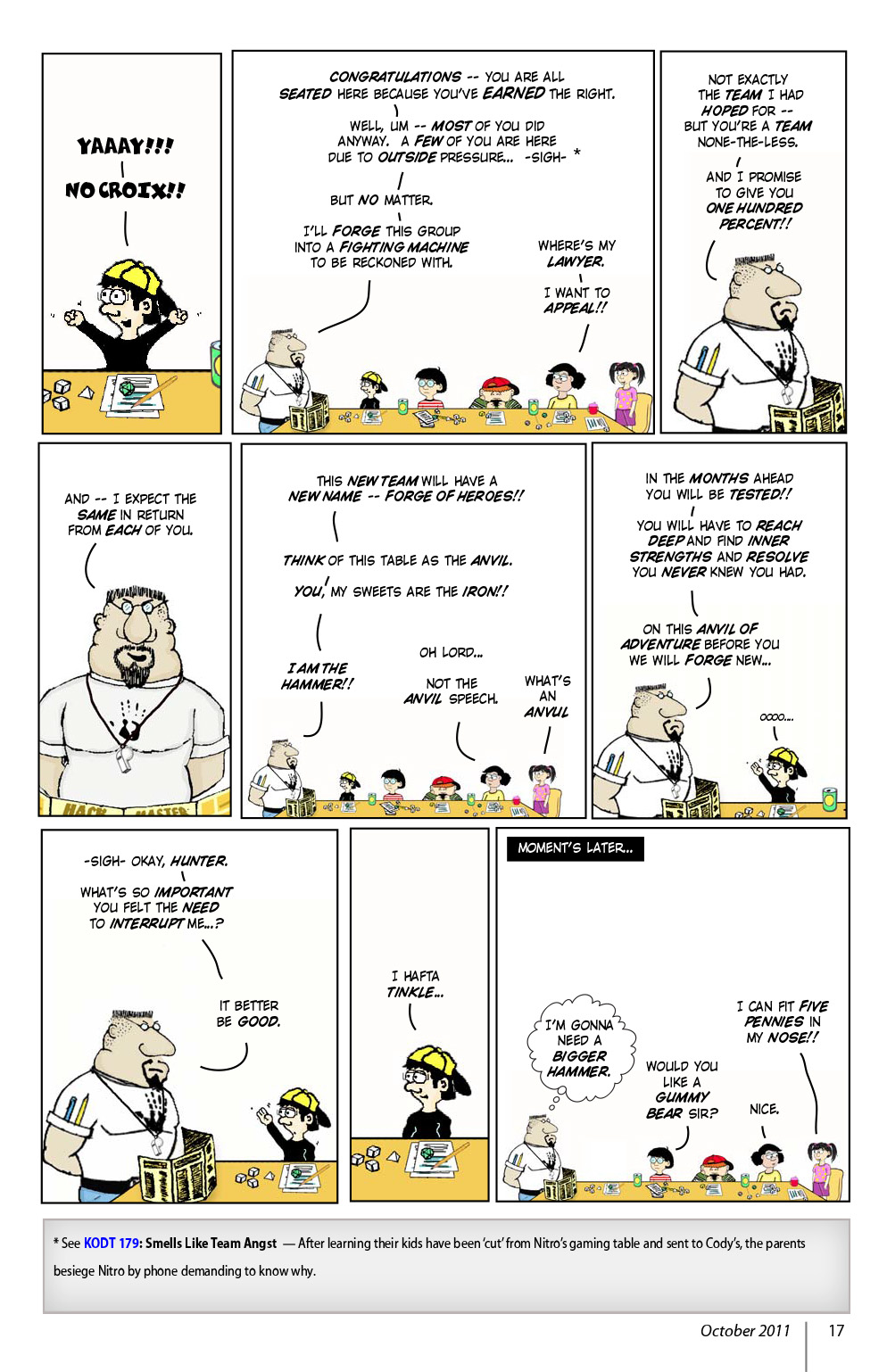 Read online Knights of the Dinner Table comic -  Issue #180 - 19