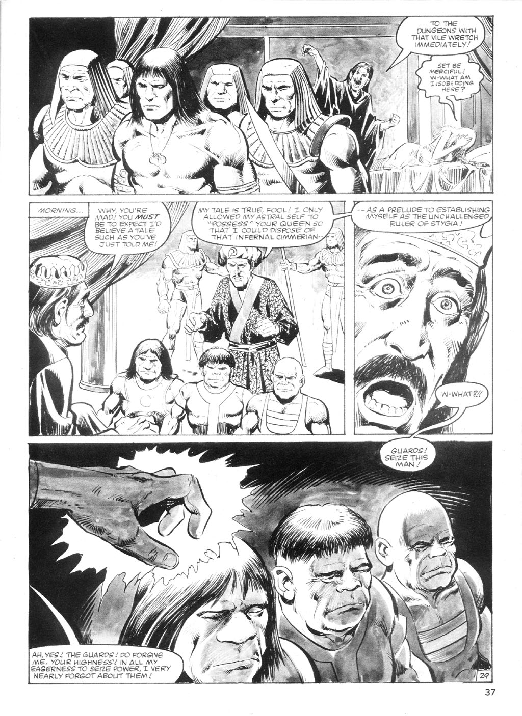 The Savage Sword Of Conan issue 94 - Page 36