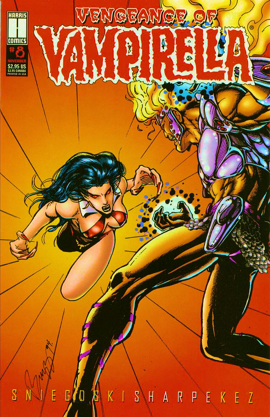 Read online Vengeance of Vampirella comic -  Issue #8 - 1