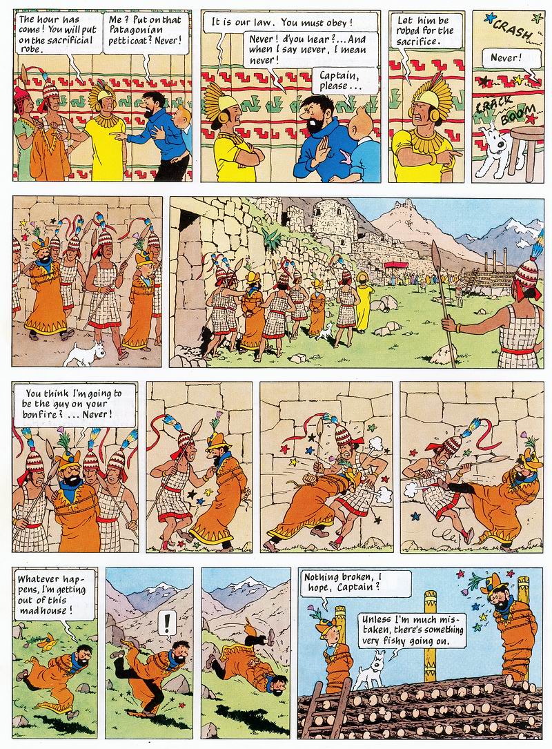 Read online The Adventures of Tintin comic -  Issue #14 - 57