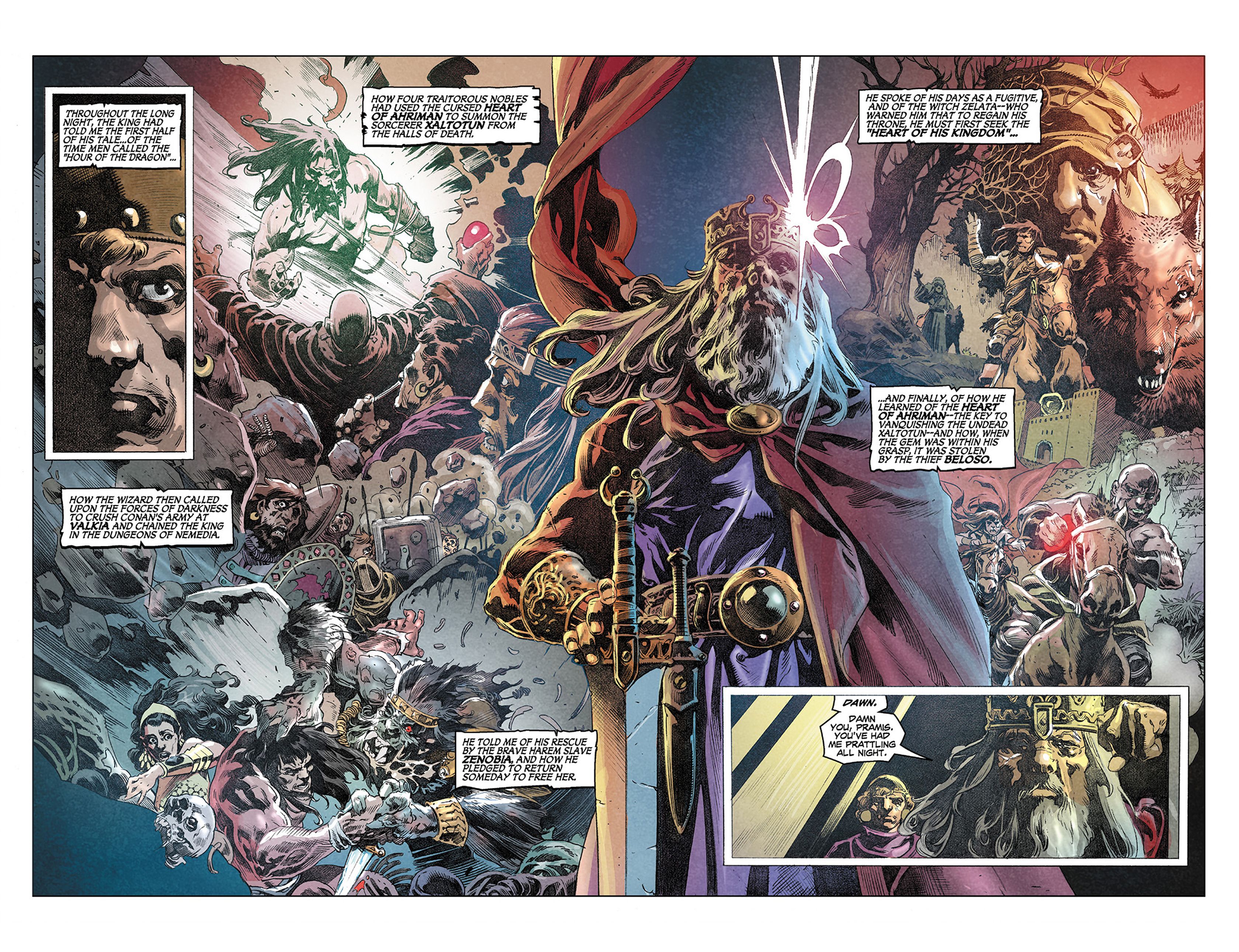 Read online King Conan: The Conqueror comic -  Issue #1 - 4
