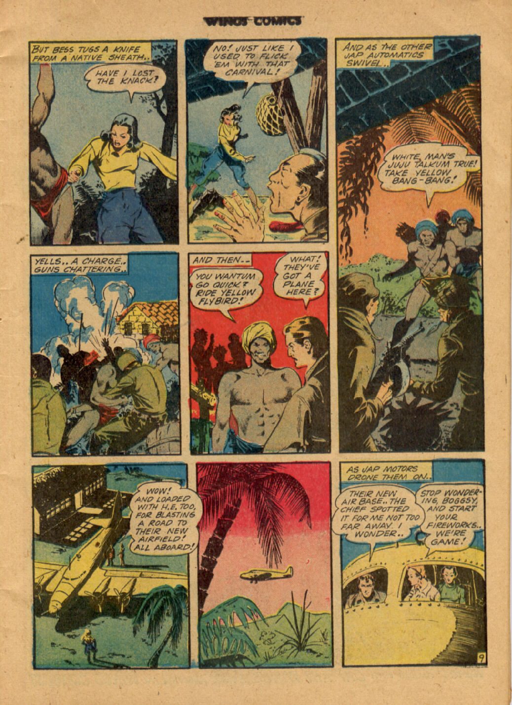 Read online Wings Comics comic -  Issue #38 - 11