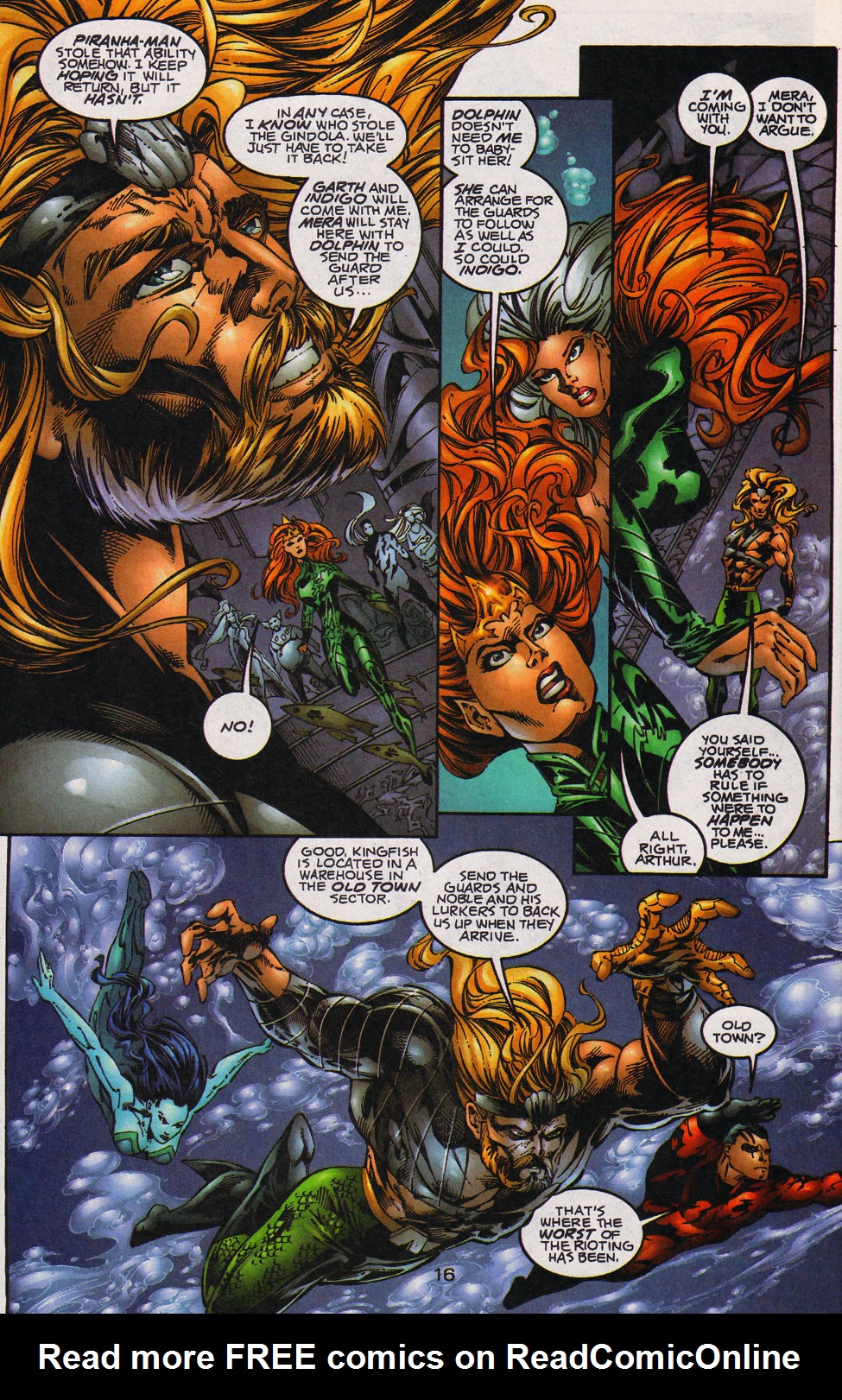 Read online Aquaman (1994) comic -  Issue #59 - 17