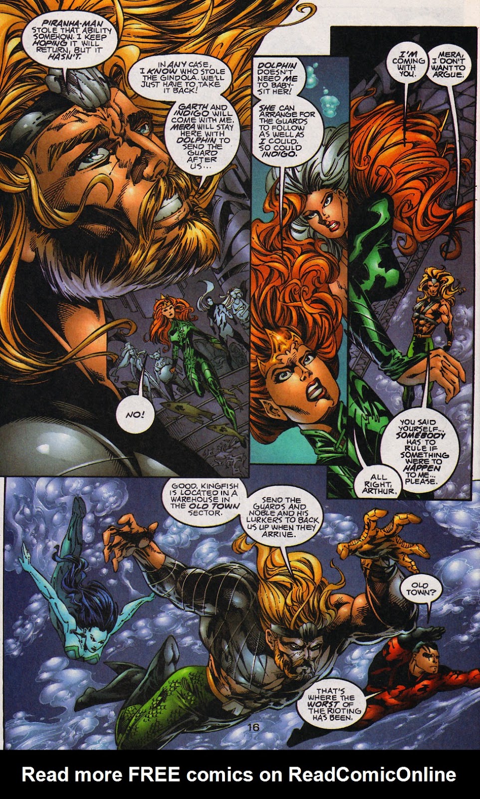 Aquaman (1994) Issue #59 #65 - English 17