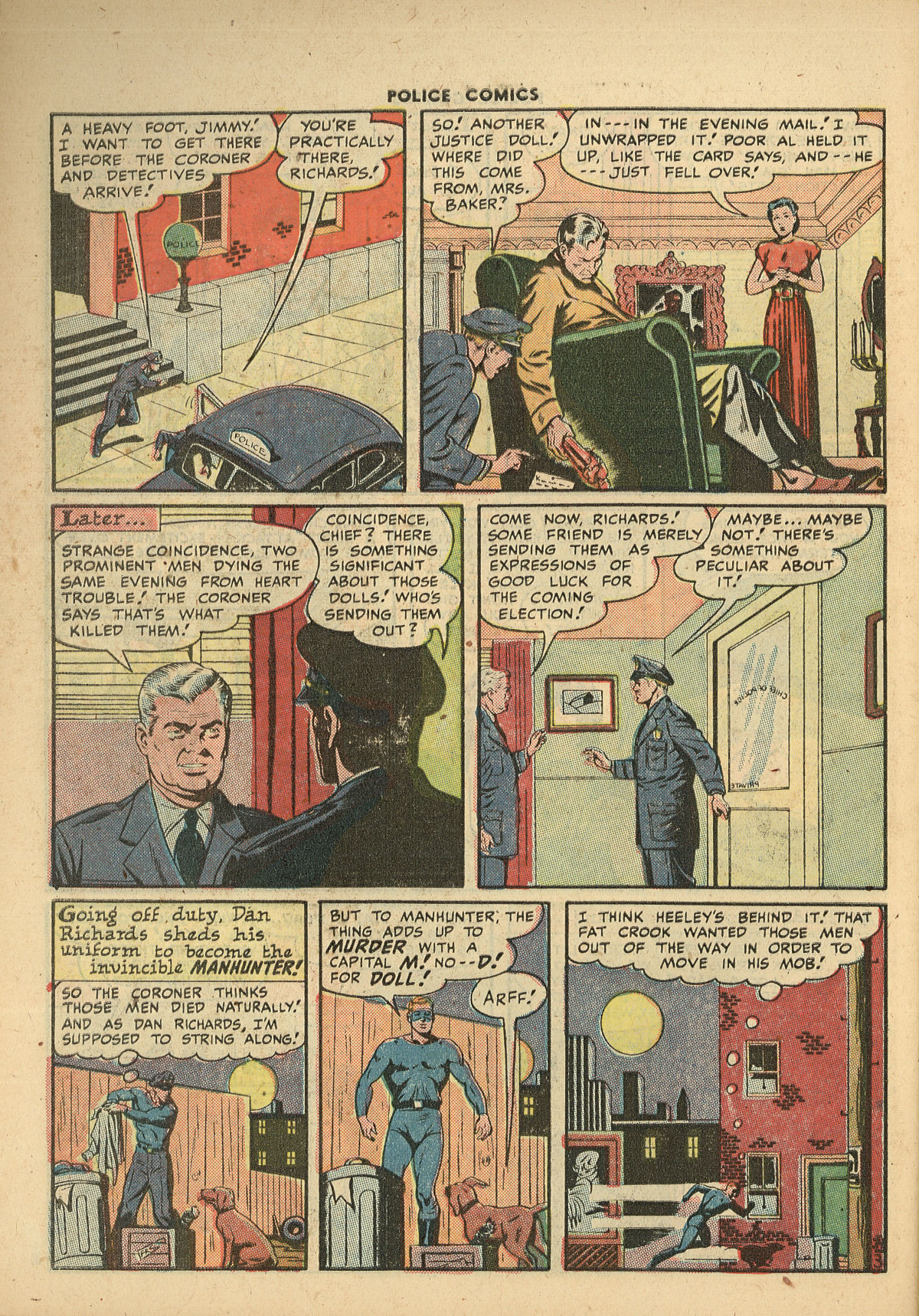 Read online Police Comics comic -  Issue #74 - 45