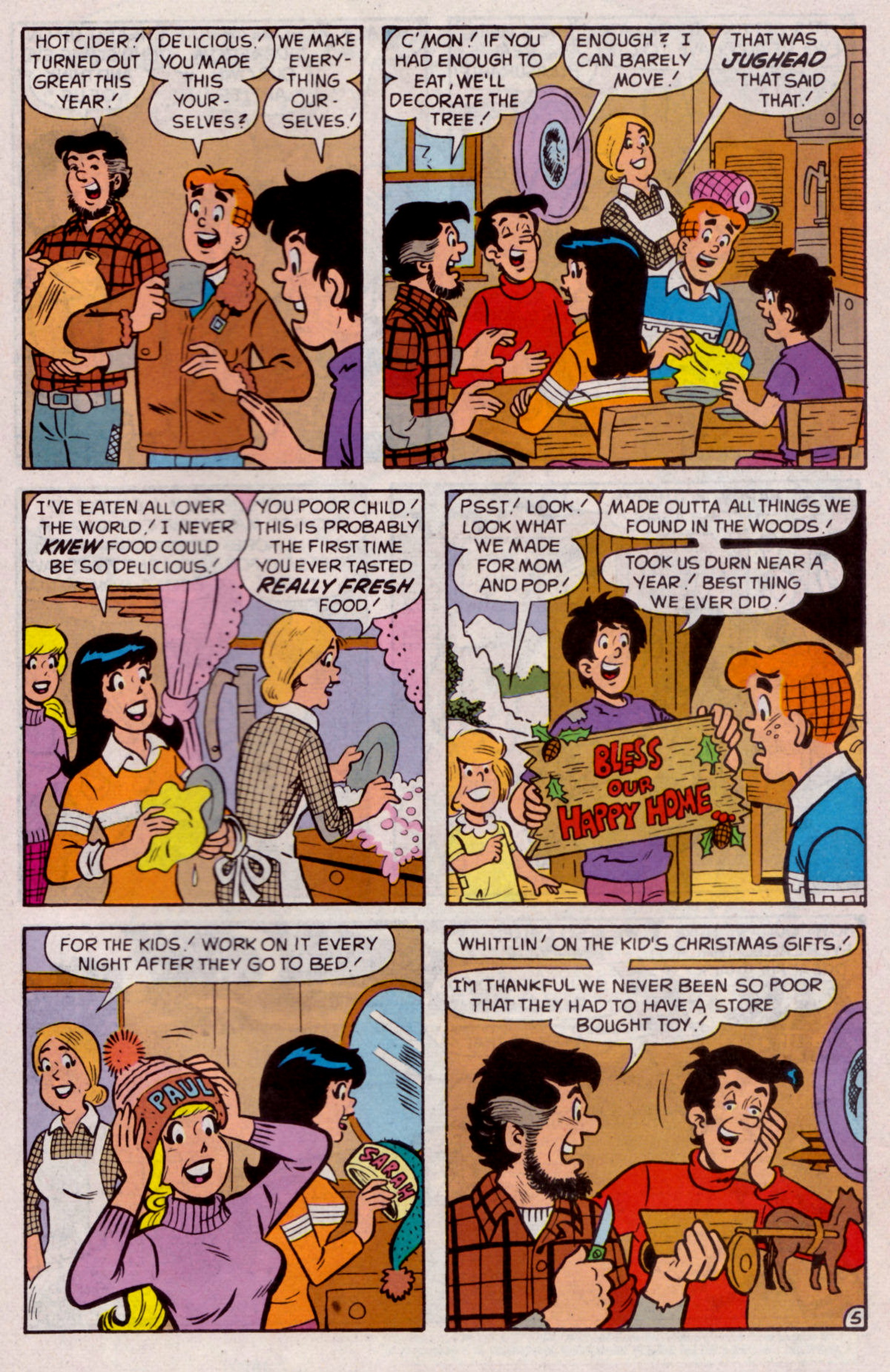 Read online Archie's Christmas Stocking comic -  Issue #3 - 36