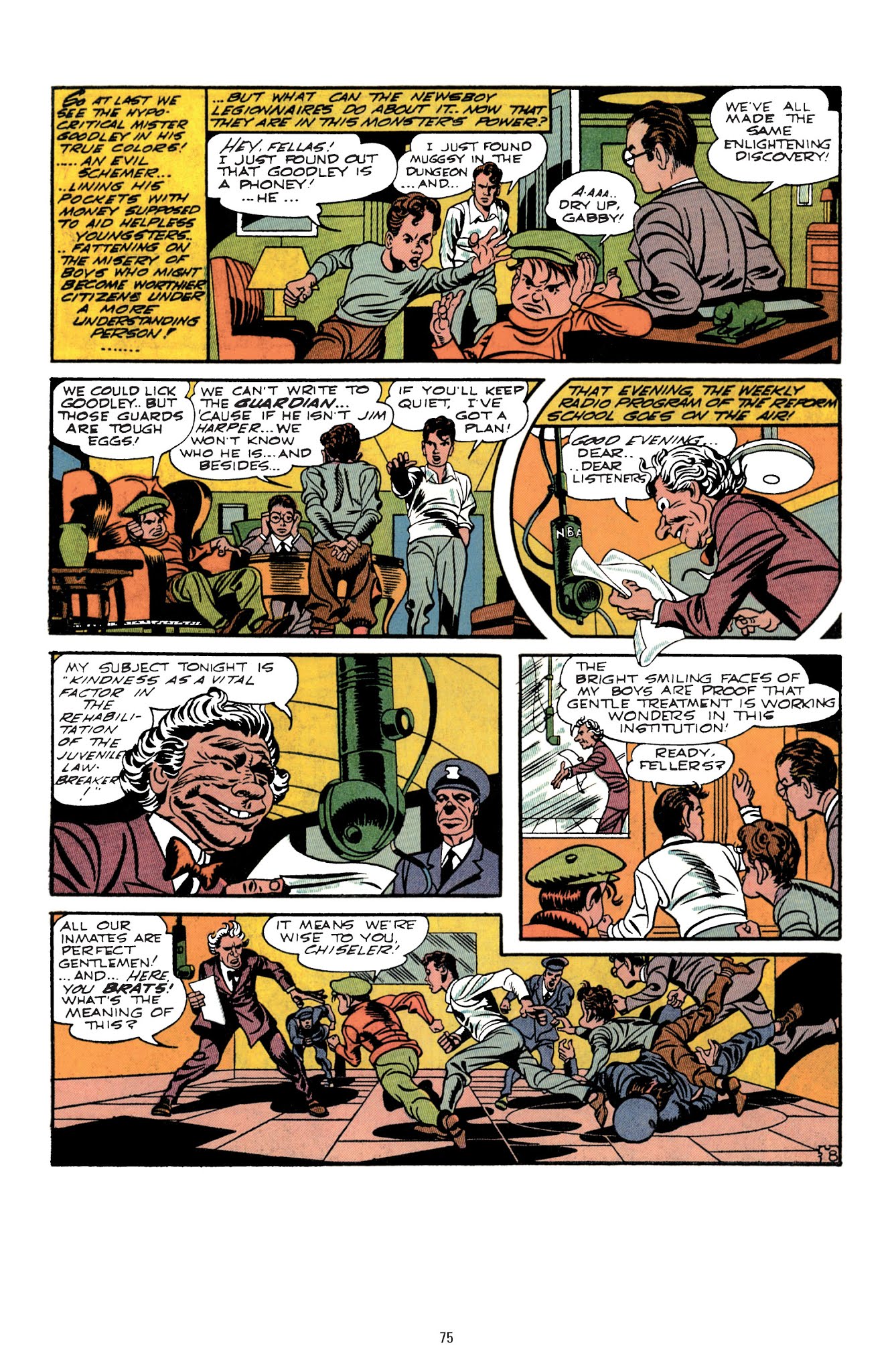 Read online The Newsboy Legion by Joe Simon and Jack Kirby comic -  Issue # TPB 1 (Part 1) - 72