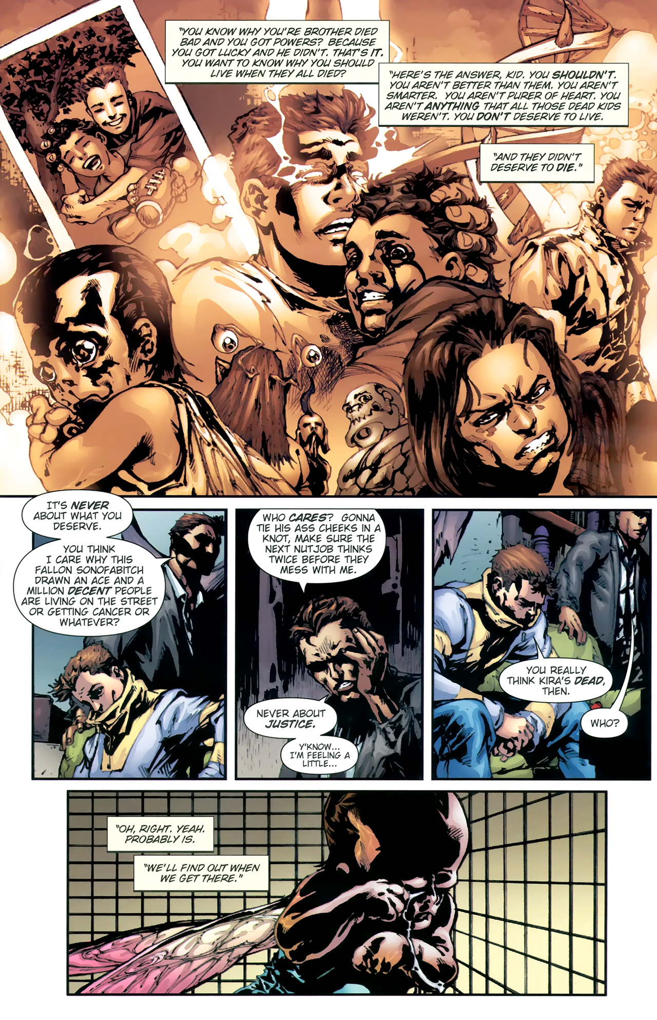 Read online George R.R. Martin's Wild Cards: The Hard Call comic -  Issue #5 - 19