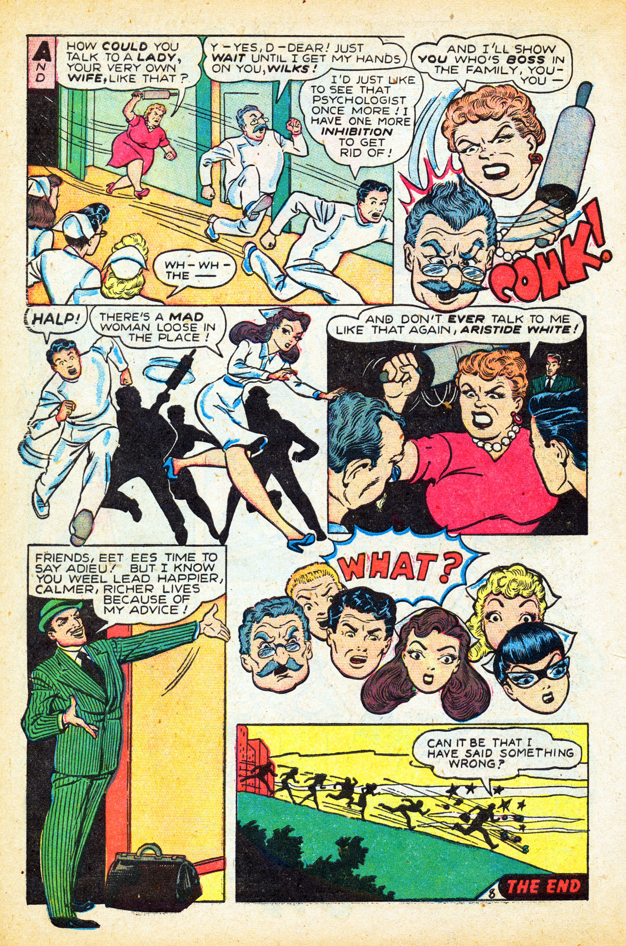 Read online Nellie The Nurse (1945) comic -  Issue #12 - 10